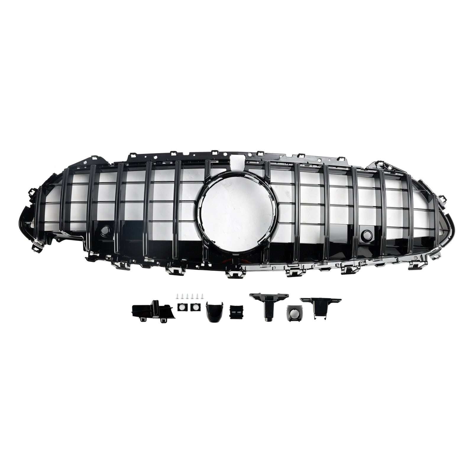 Mercedes CLS C257 2018-2024 W257 Parrilla de parachoques delantera negra para coupé
