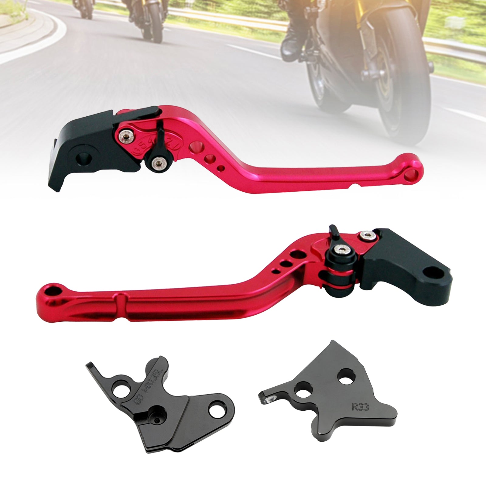 2005-2014 Yamaha YBR125 Lang clutchbremsespak