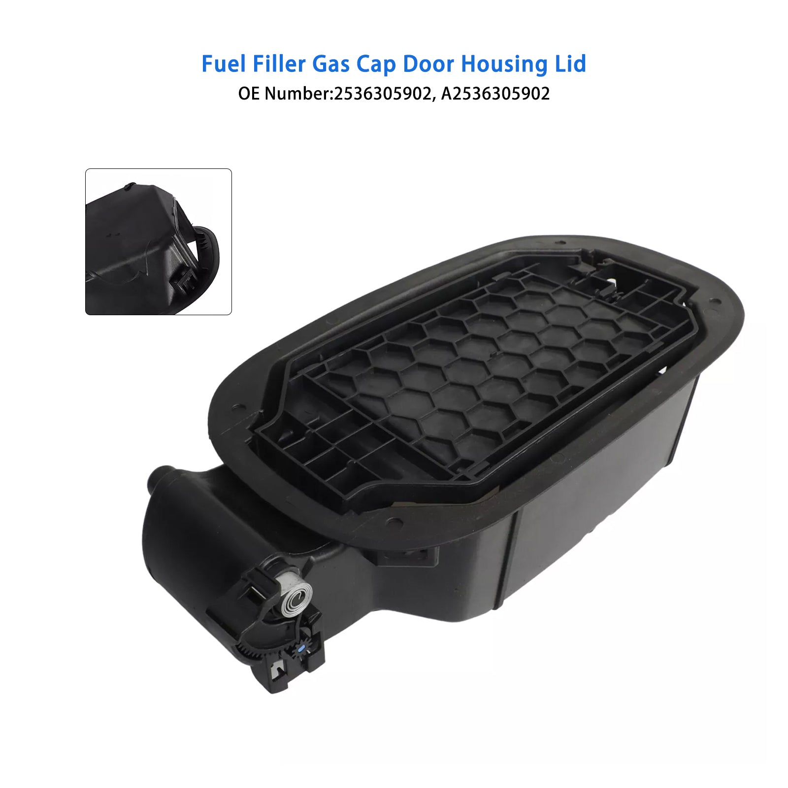 Bouchage à gaz de remplissage de carburant Logement de porte 2536305902 pour Mercedes-Benz GLC300 GLC43