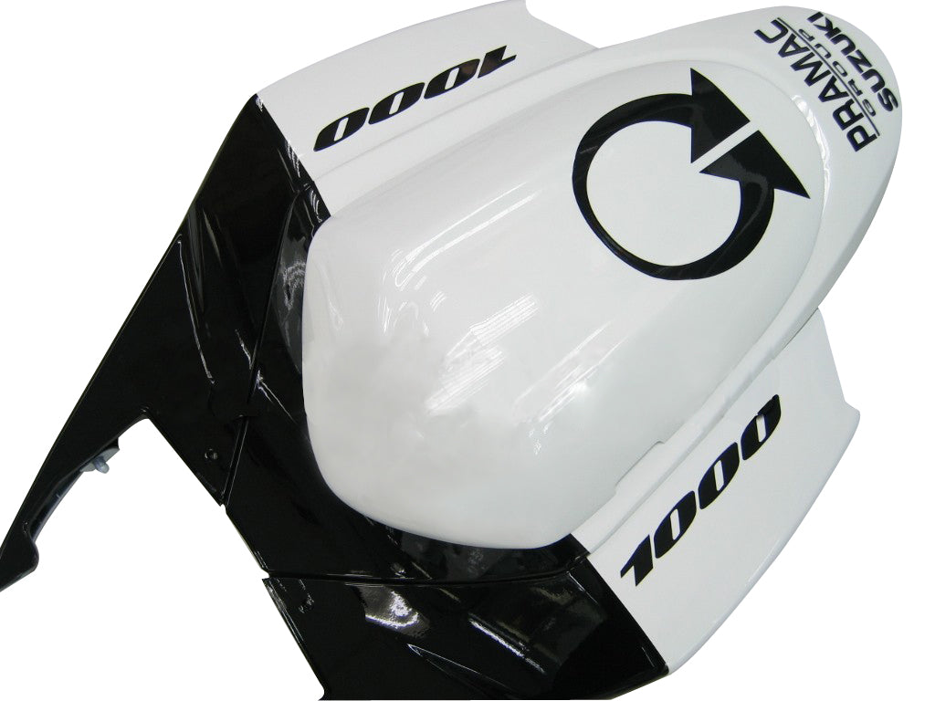 2005-2006 Suzuki GSXR 1000 Blanc Noir Carénages Pramac Racing Générique