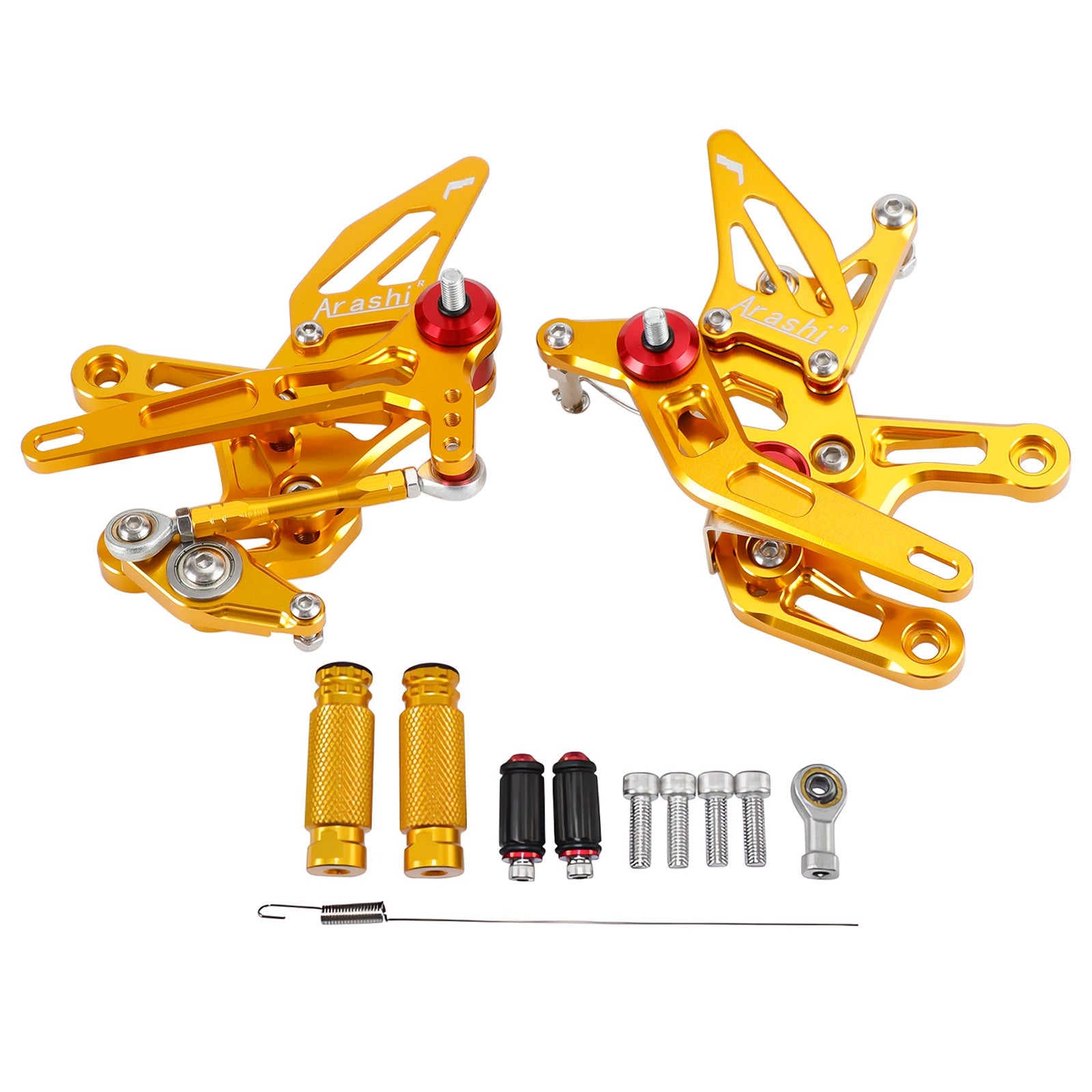 2021-2023 Kawasaki Ninja ZX10R /ABS Racing Gold Rear Sets Footpegs Footrest