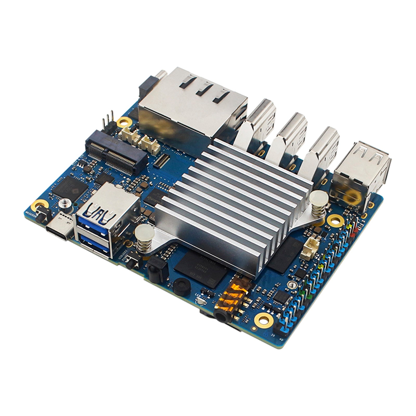 Orange Pi 5 Plus koellichaam Pi 5 Hoge temperatuurbestendigheid CPU-koellichaamkoeling