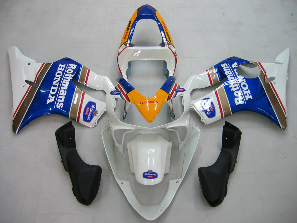 2001-2003 Honda CBR 600 F4i Blanc Rothmans Honda Racing Carénages Générique