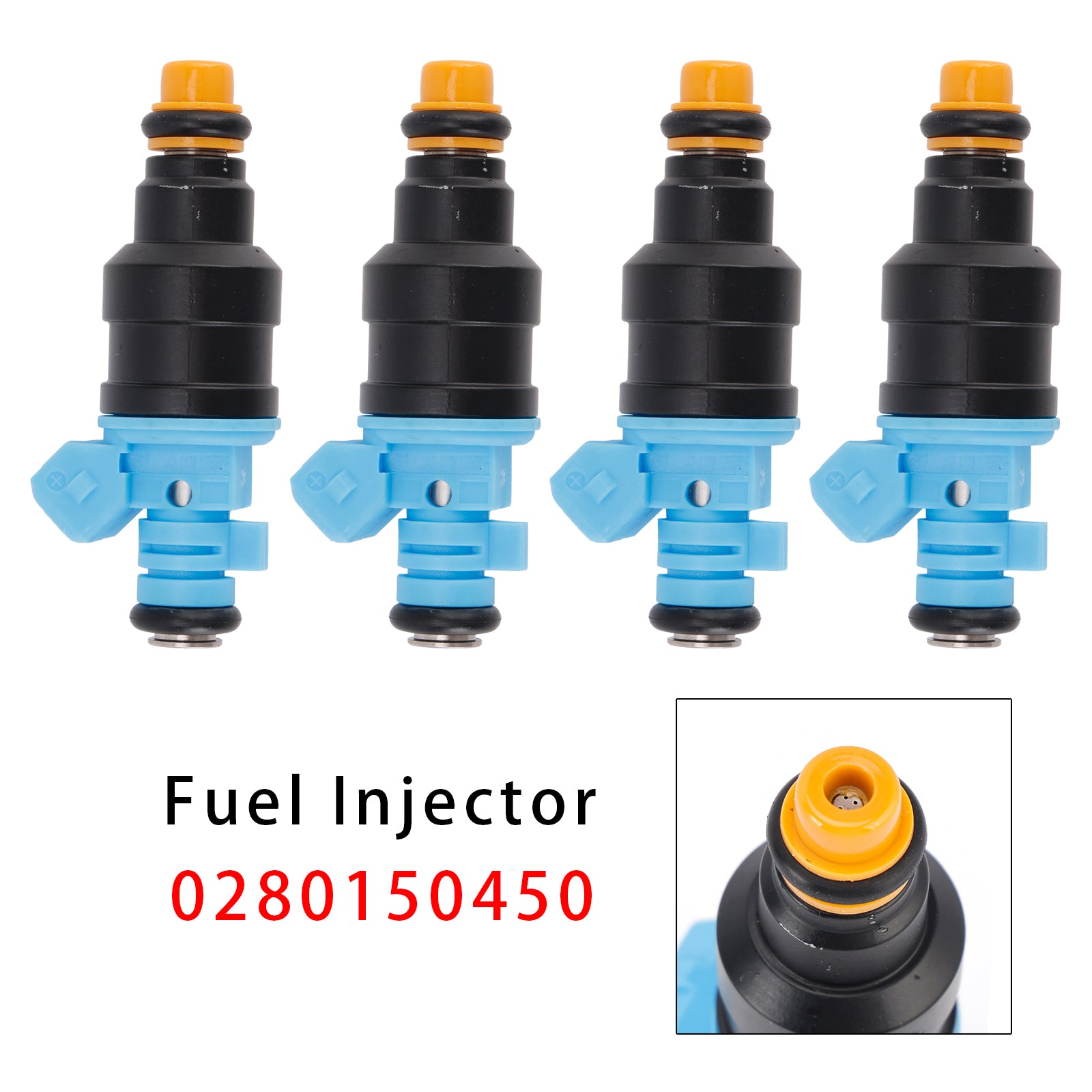 Injecteur de carburant pour Fiat Lancia kappa coupé 2.0 20V Turbo 0280150450, 4 pièces