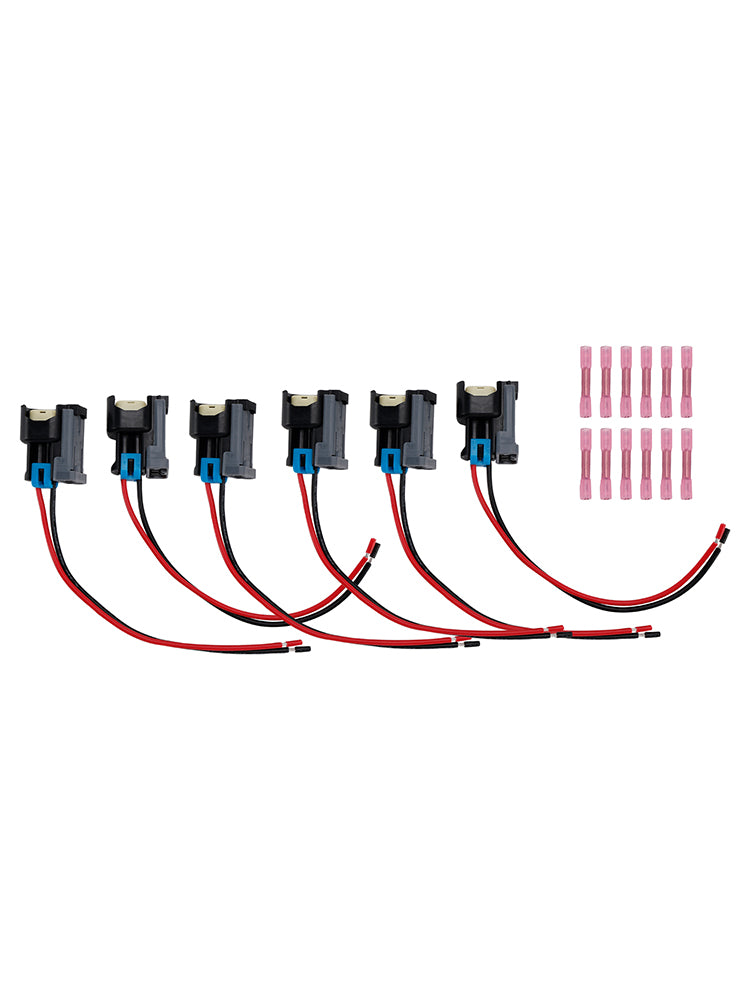 6pcs Injecteur de carburant Connecteur Pignail Pigle Fix de câblage Ford Fit Chevy