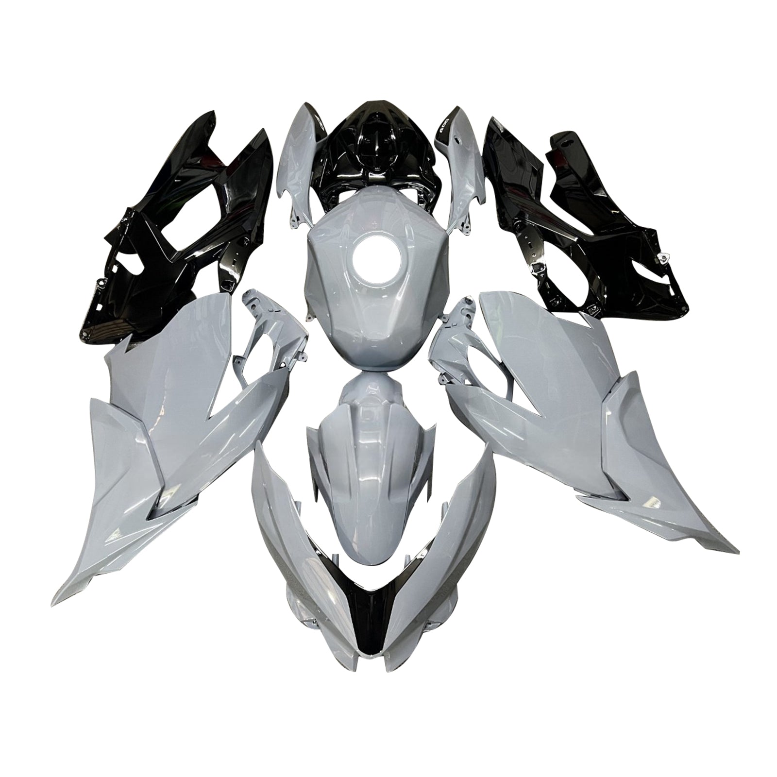 Injection Fairing Kit Bodywork Plastic ABS fit For Kawasaki EX400 Ninja400 2018-2024