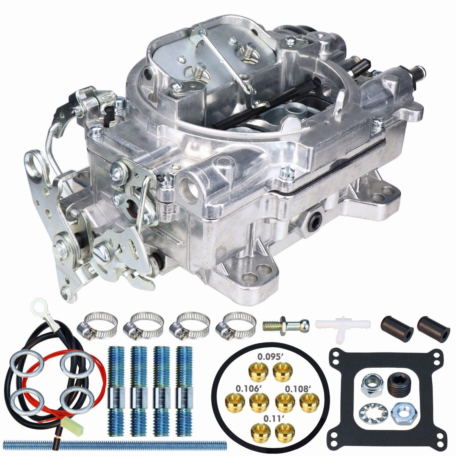 New 1406 Carburetor For Performer 600 CFM 4 BBL Electric Choke