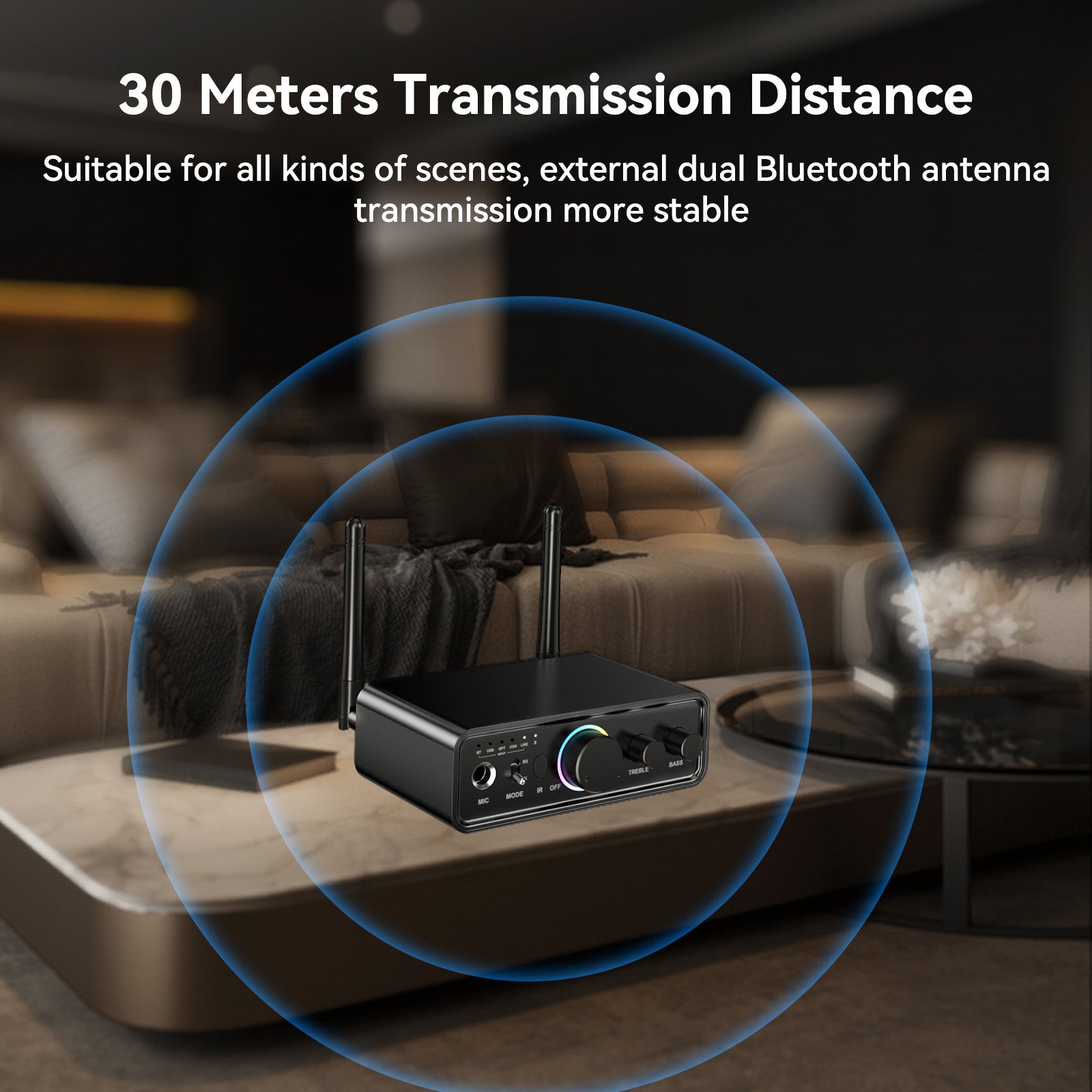 Bluetooth-ontvanger 5.3Bluetooth-adapter U-schijf Lossless audiozendermodule