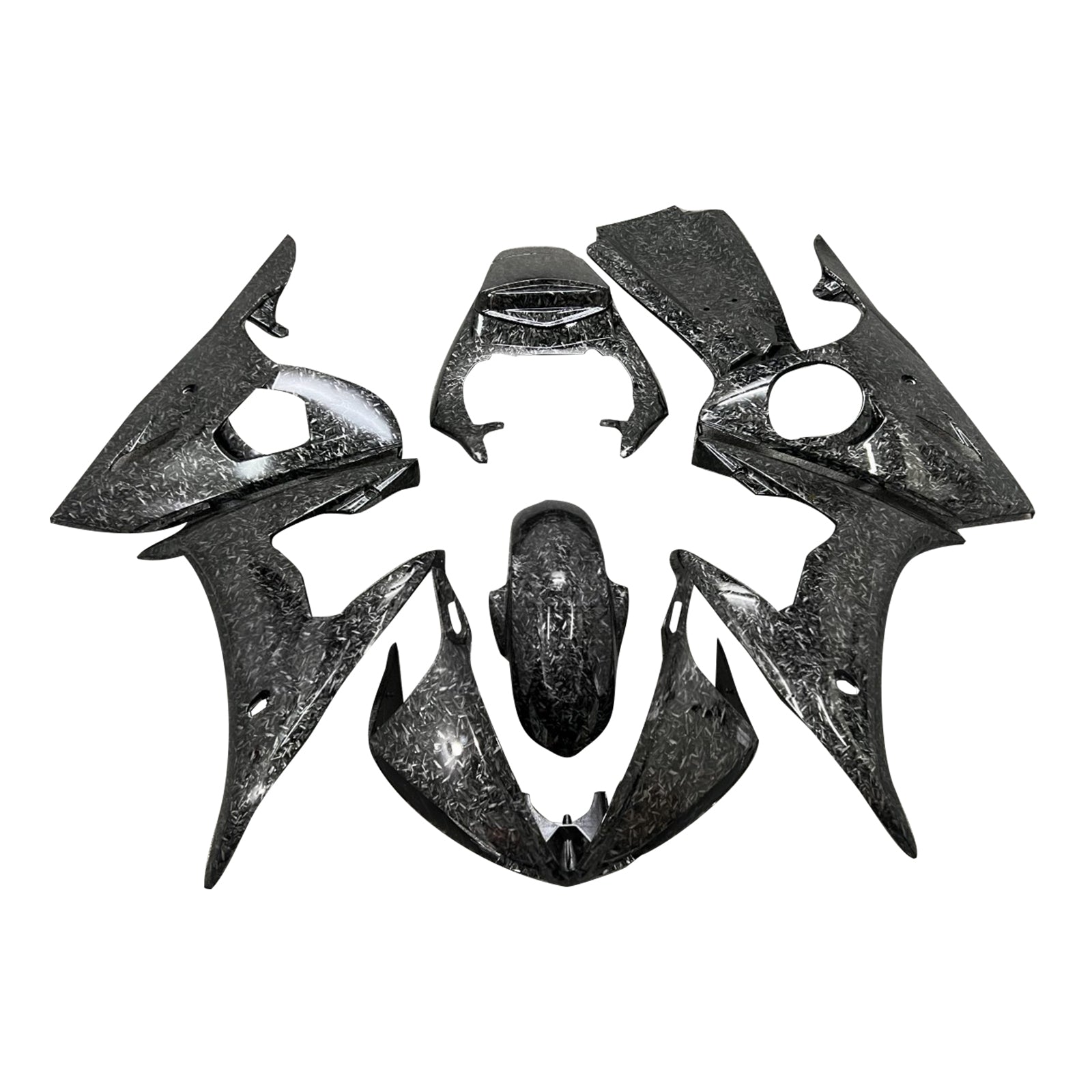 Injectiekuipset carrosserie voor Yamaha YZF-R6 2003-2004 R6S 2006-2009