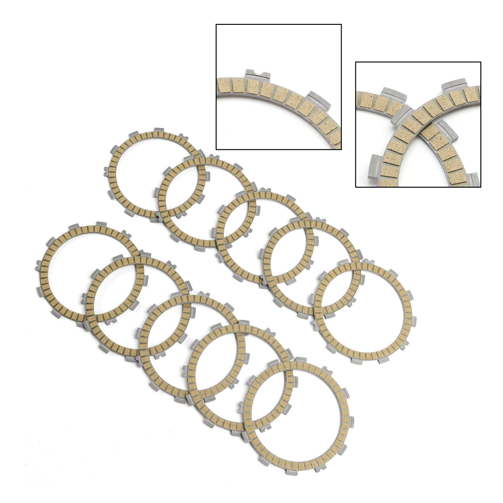 Clutch Friction Plate Kit for Suzuki GSXR1000 2001-2004 GSX-S1000 2015-2017