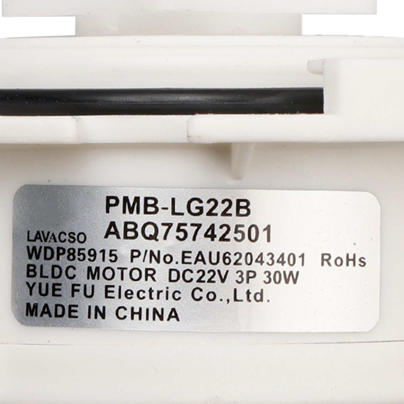 EAU62043403 Diskwasher Drain Pump for L-G Ken-More oppvaskmaskin/tørketrommel Eau60710801