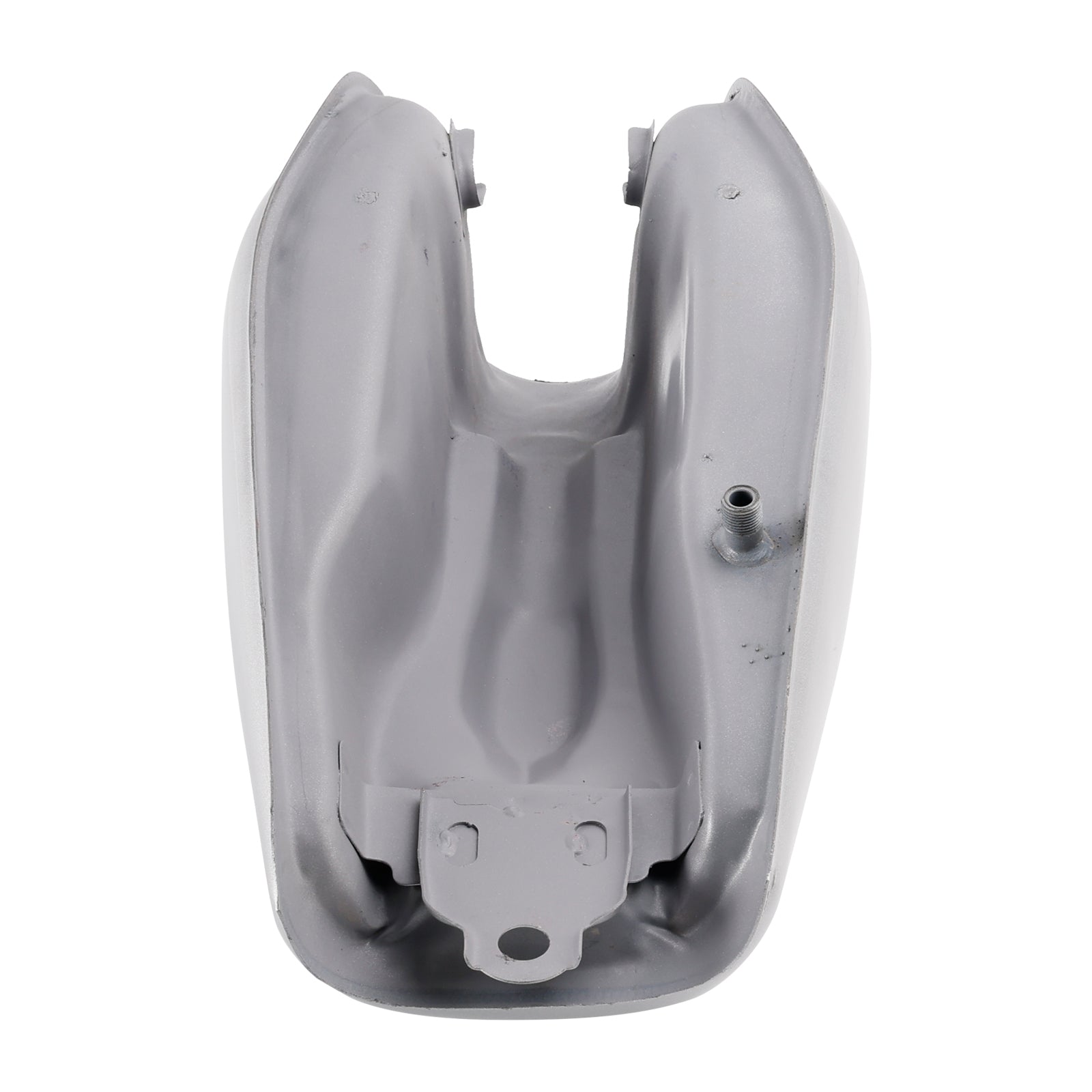 Silver Cafe Racer Gas Tank Motorcycle Fuel Retro Classic For Bobber Scrambler