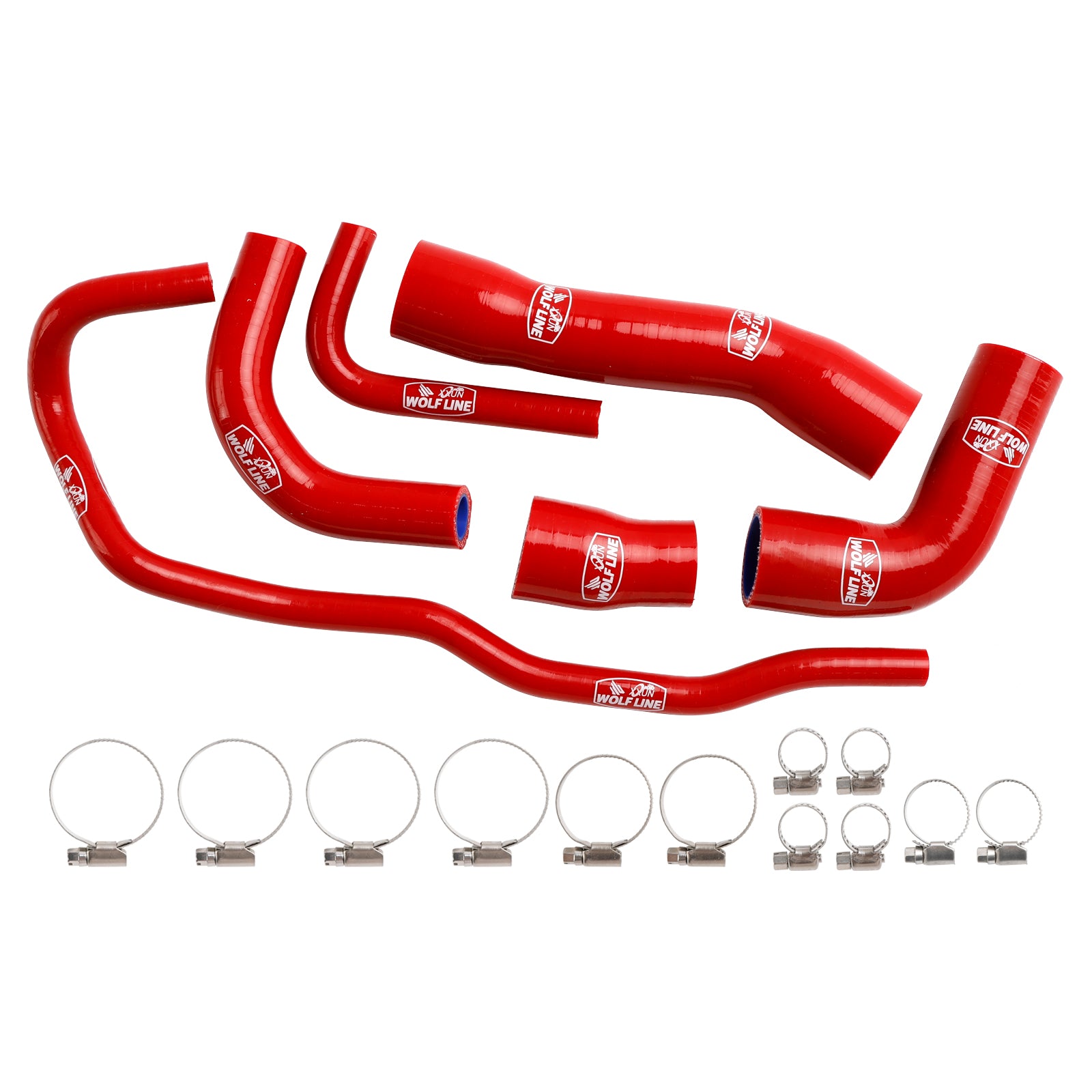 2021-2024 BMW S1000XR Silikon Radiator kjølevæskesett Kit