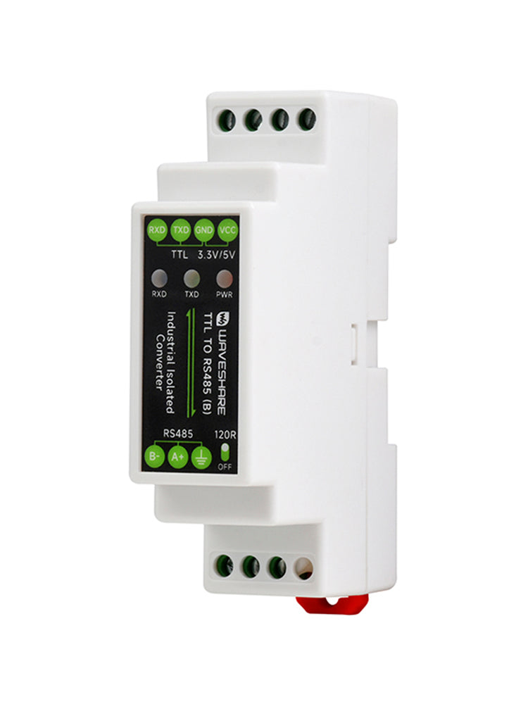 TTL naar RS485 elektrische isolatiemodule DIN-rail seriële converter overspanningsbeveiliging