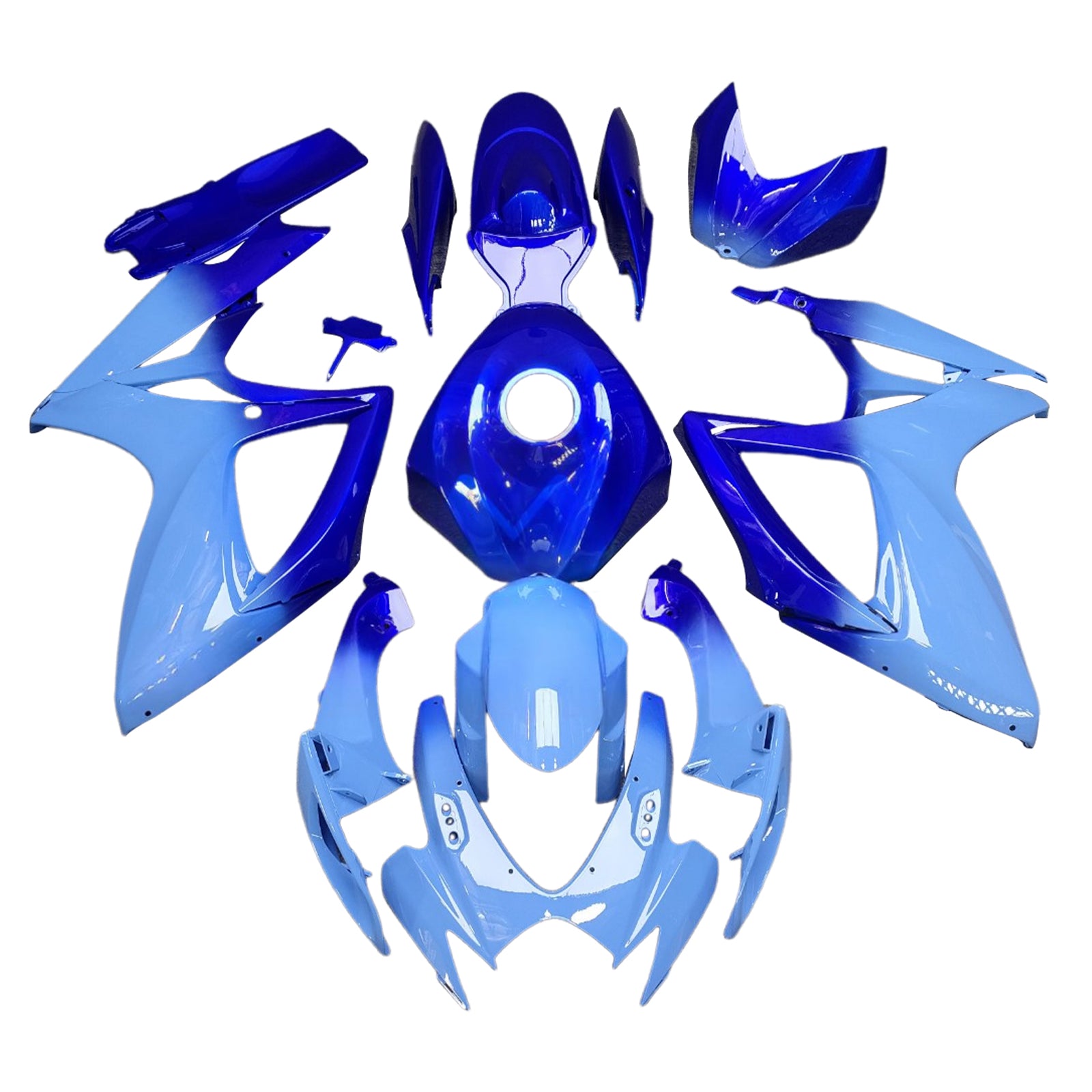 Kit de carénage injection Bodywork Abs en plastique pour Suzuki GSXR 600/750 2006-2007 K6