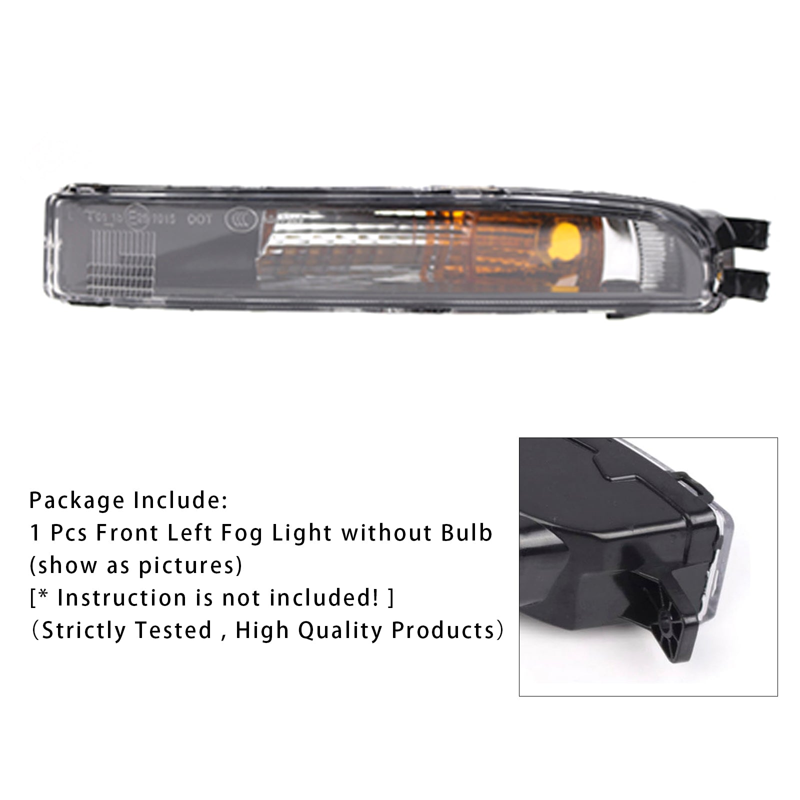 2012-2019 Volkswagen Beetle 1 Pcs Front Bumper Left Turn Signal Light 5C5953041A