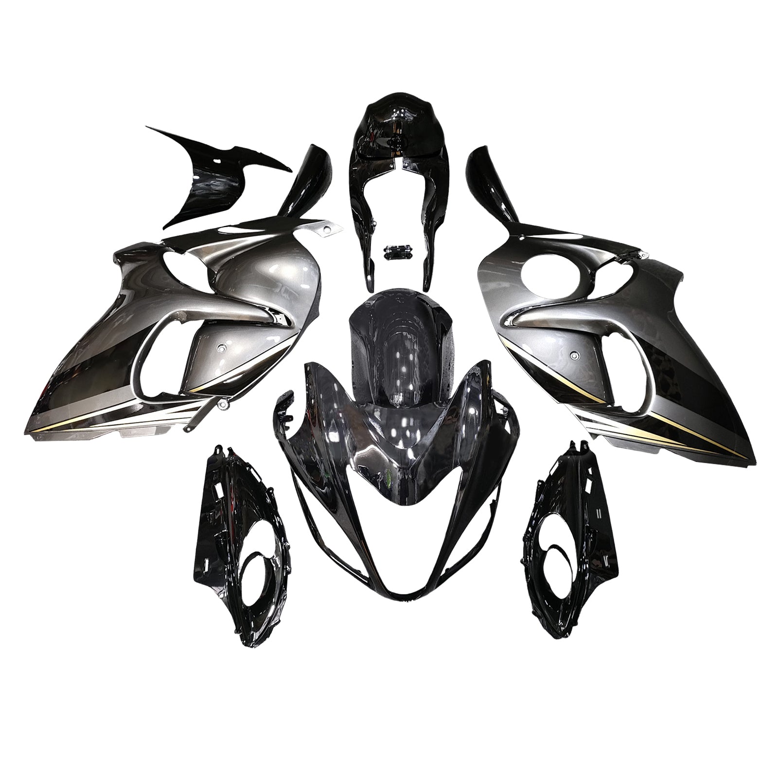 Kit de carenagem injeção Absos de plástico para Suzuki Hayabusa GSX1300R 2008-2020