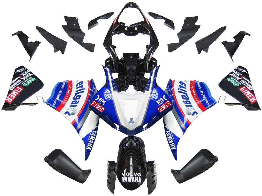 2009-2011 Yamaha YZF-R1 Bleu Blanc Carénages Sterilgard Racing Générique