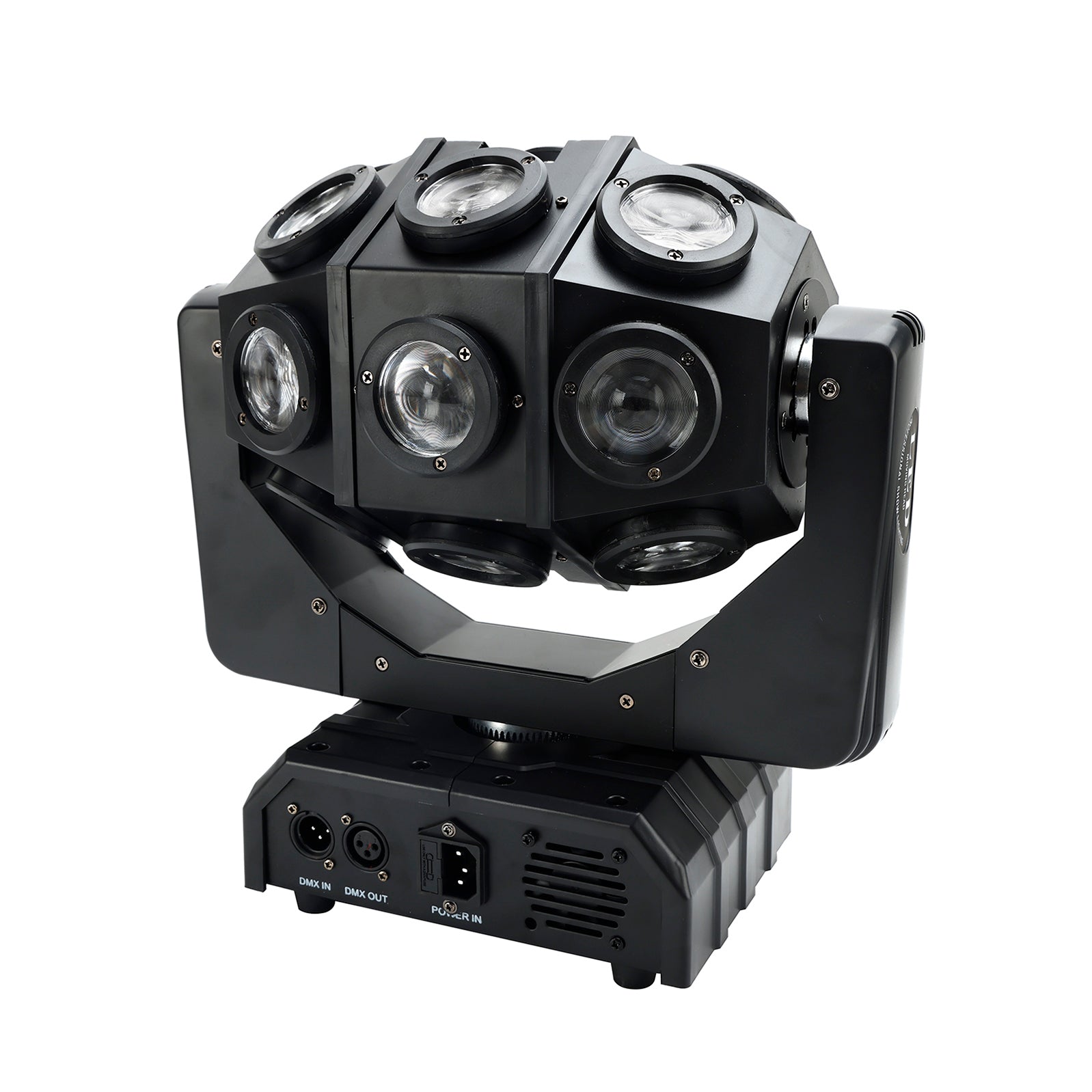 180W rörligt huvud 18 LED roterande stråle DMX scenljus RGBW DJ Disco Party Effect