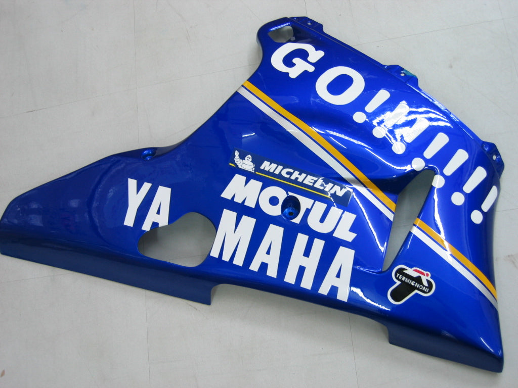 2000-2001 Yamaha YZF-R1 Bleu Blanc No.46 R1 Racing Carénages Générique