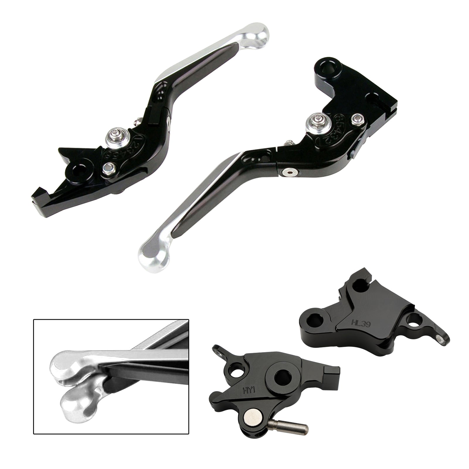 Levier de frein d'embrayage réglable adapté pour CFMOTO 700CL-X Heritage 2021-2022