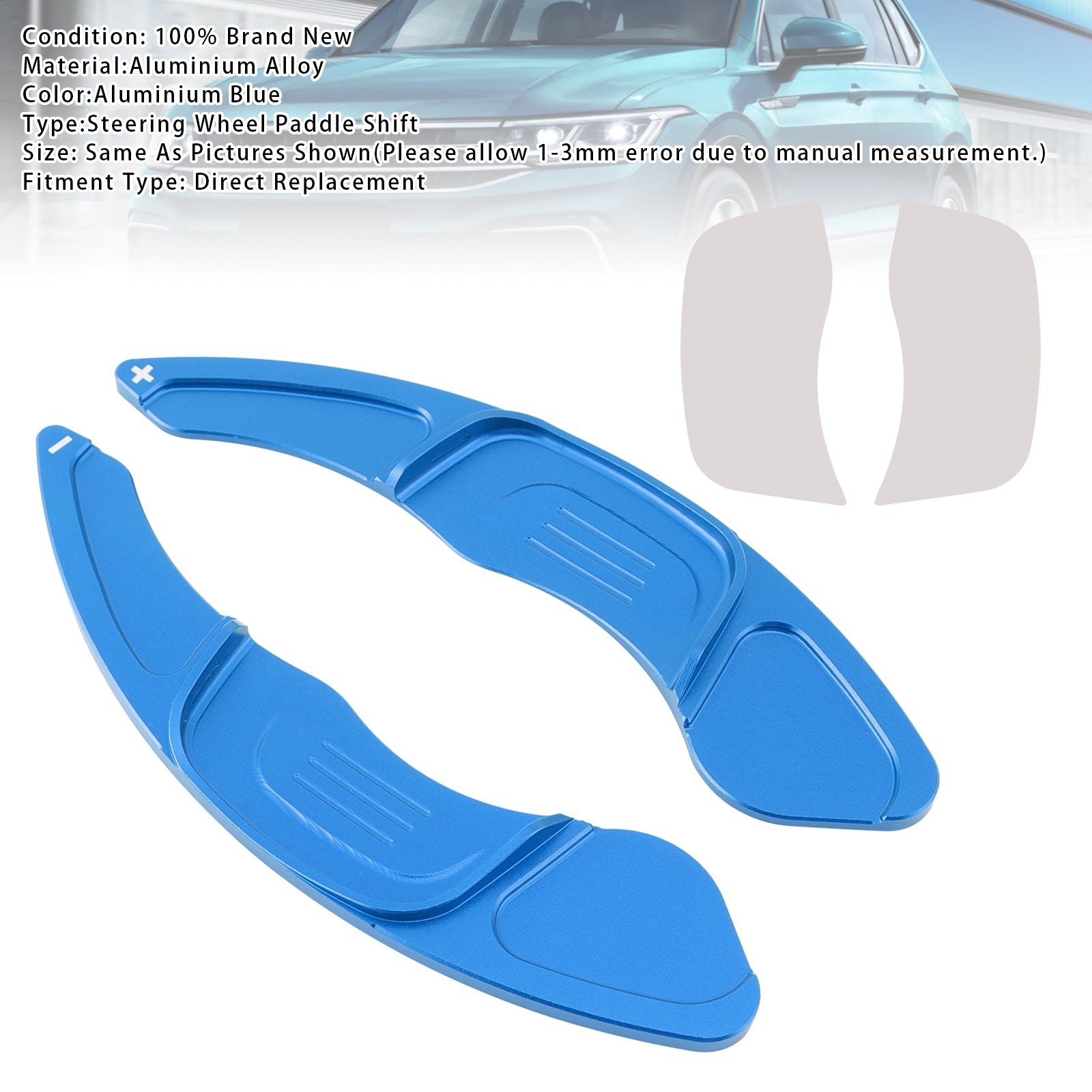 Stuurwiel schakelpeddelverlenging voor VW Golf 7 T-ROC