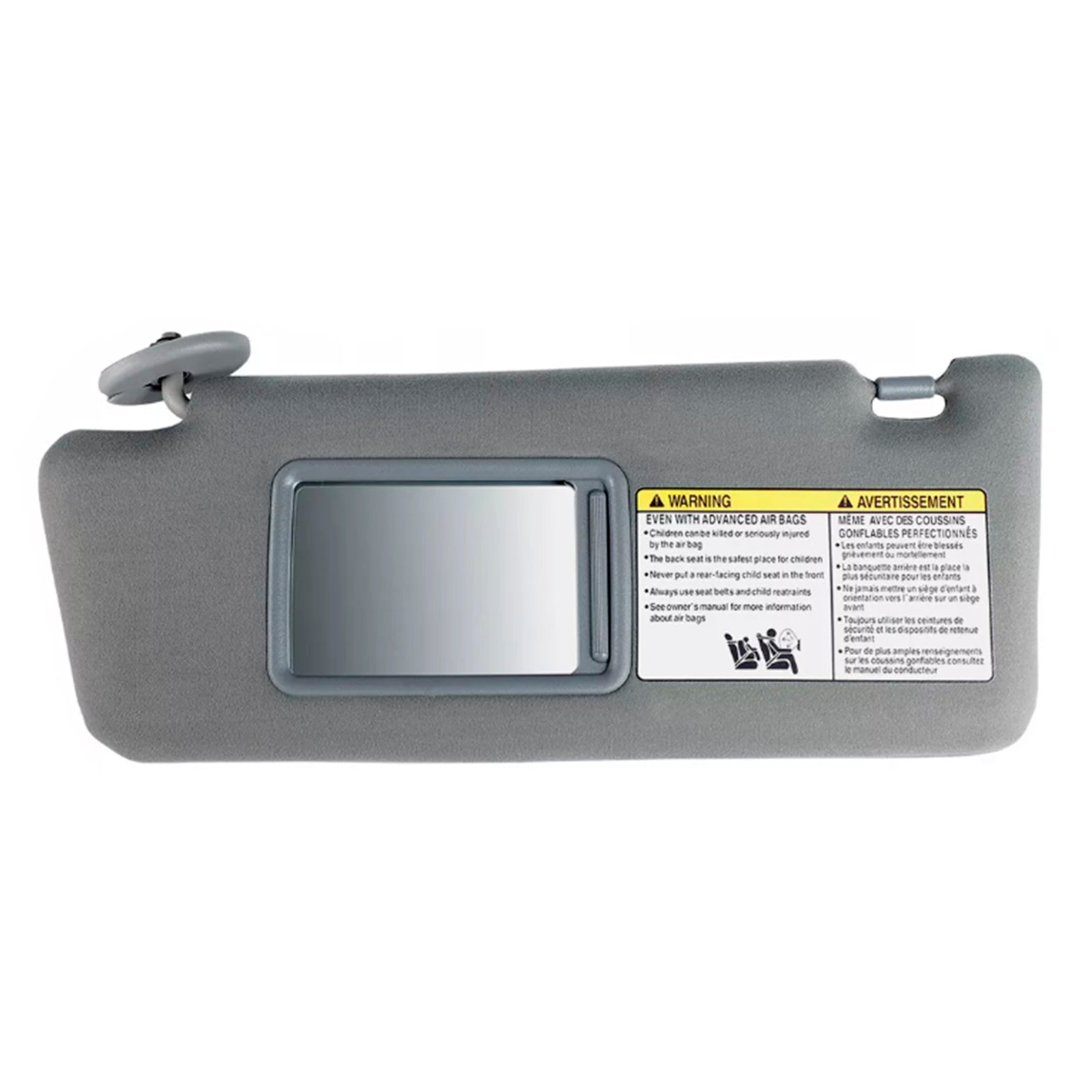 2005-2015 Toyota Tacoma Grå Vänster Solskydd 74320-04181-B1