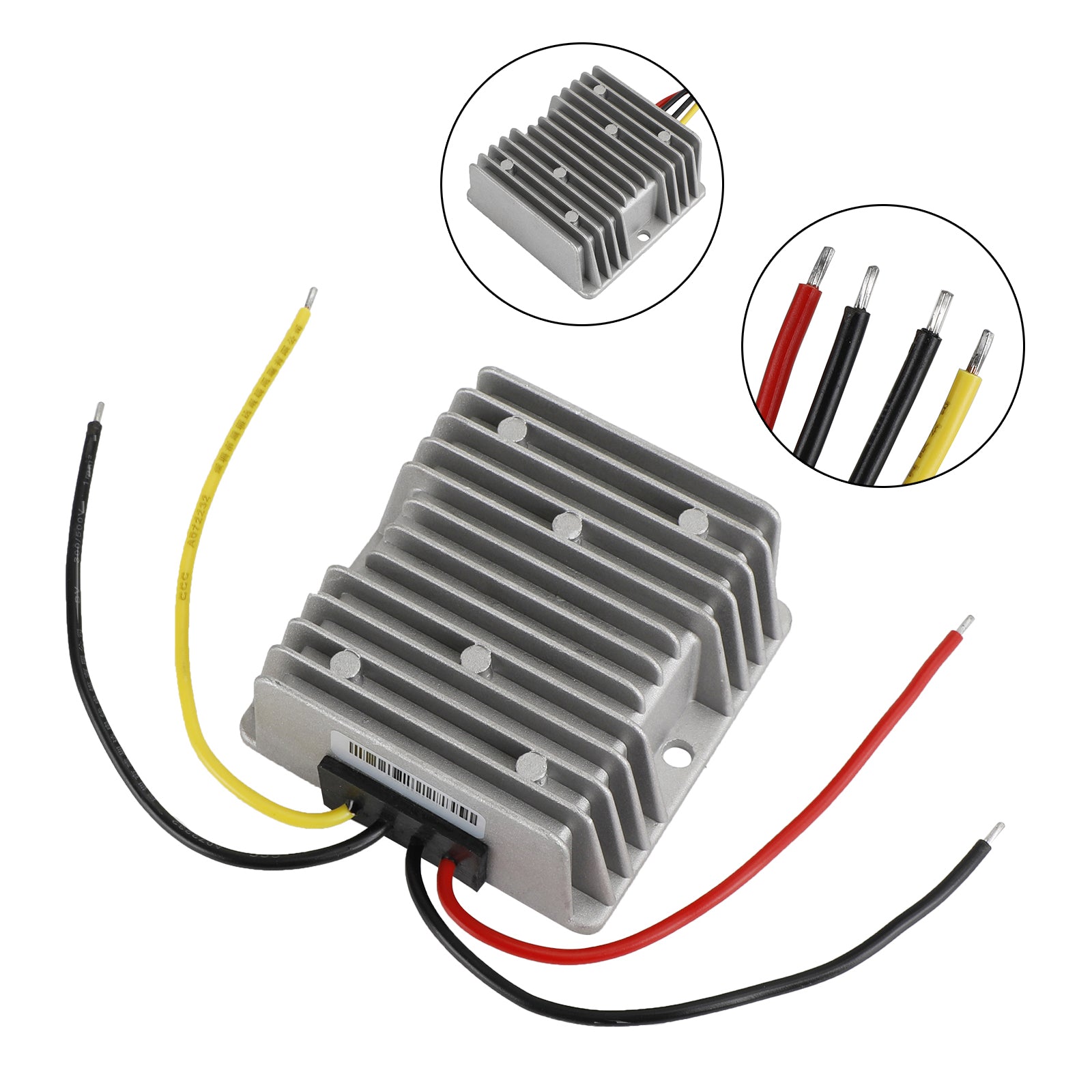 Régulateur de convertisseur d'alimentation de tension étanche DC 5V ~ 11V à 12V 5A