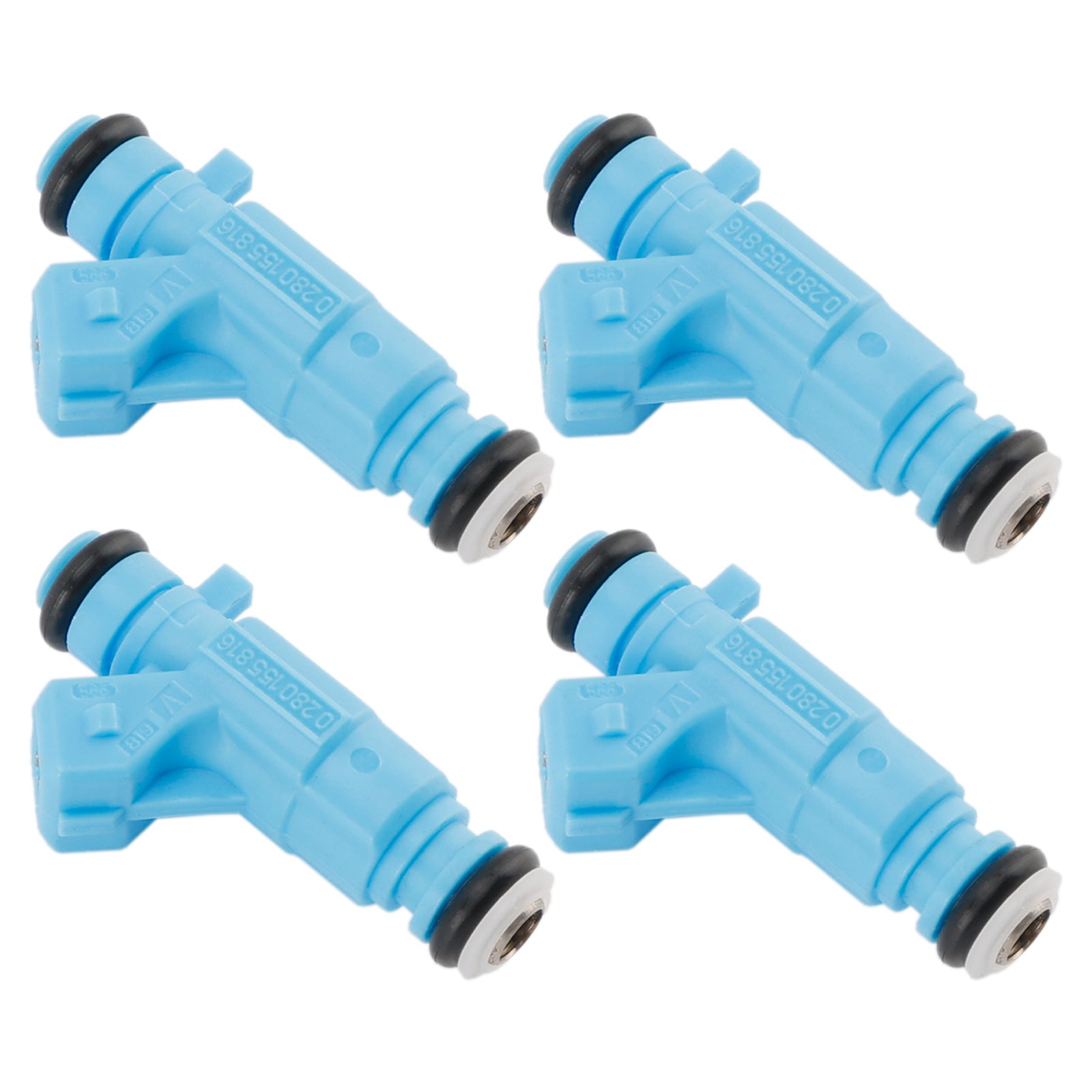 4 STUKS Brandstofinjector 0280155816 Fit Fiat Brava Bravo I Palio Punto Siena Lancia Y