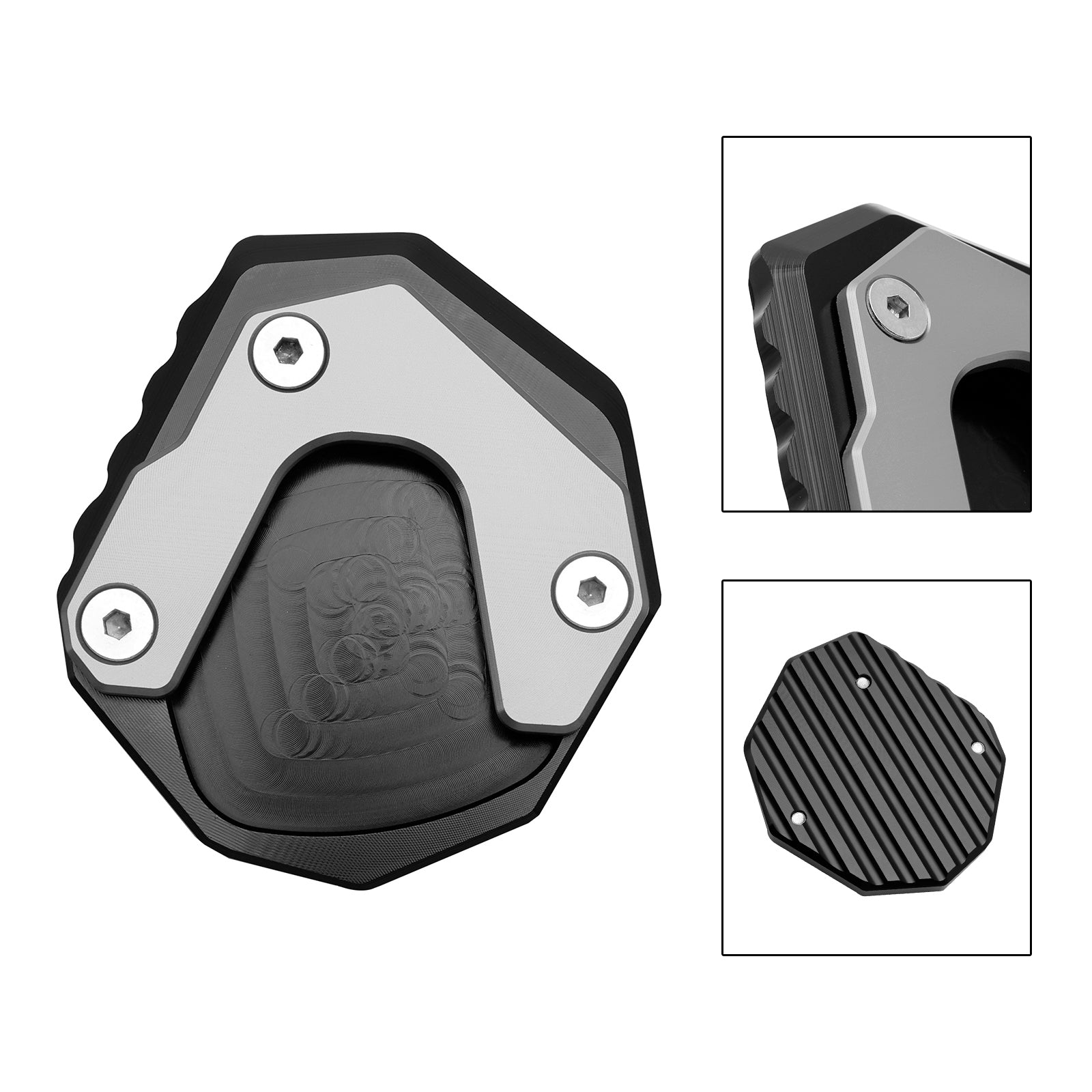 2023-2024 Kickstand Enlarge Plate Pad fit for Honda XL 750 Transalp CB750 Hornet