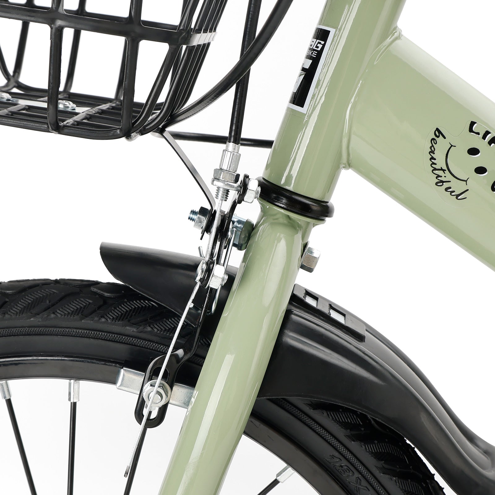 18 inch kinderfiets BMX kinderfiets voor kinderen van 7-9 jaar met extra wielen