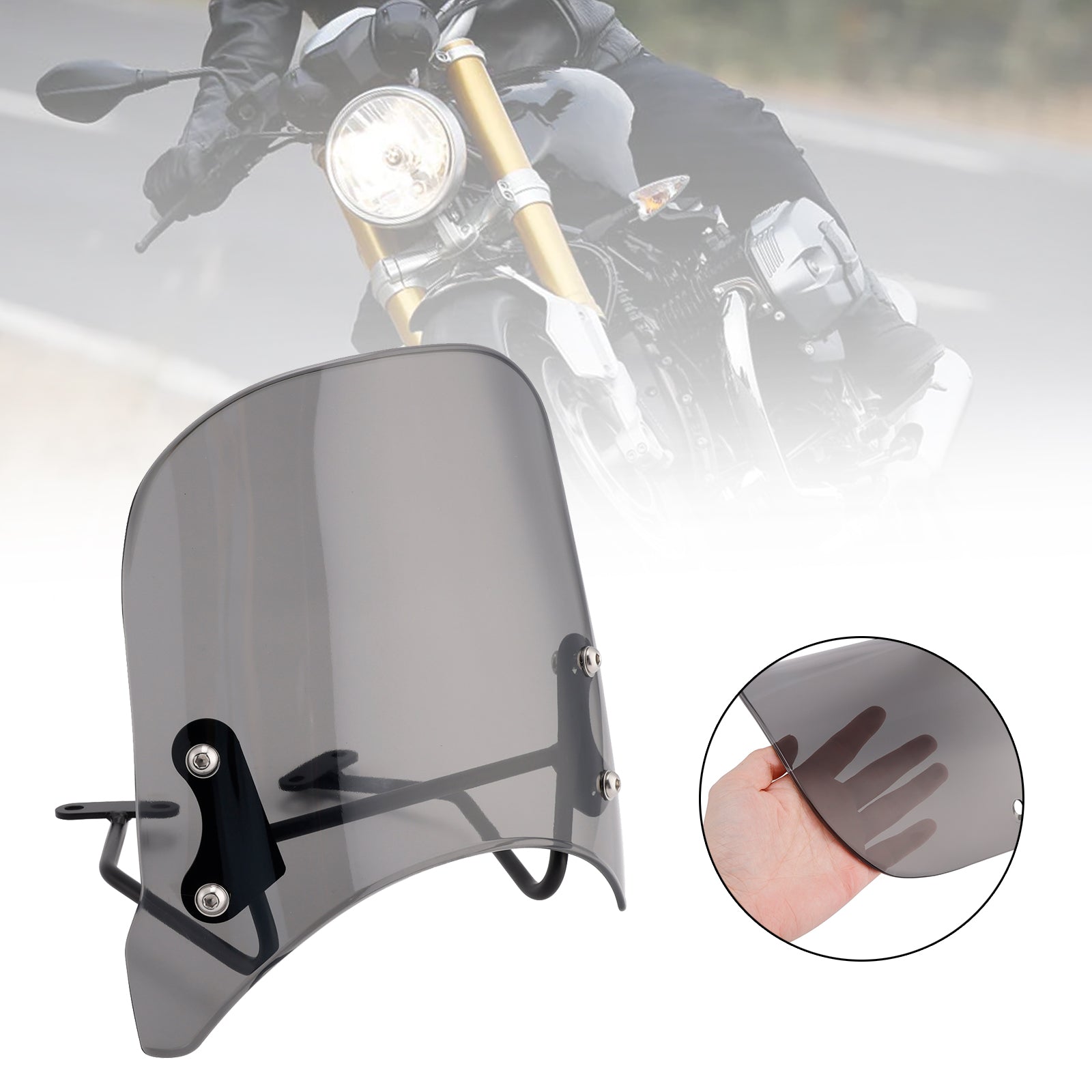 Windshield WindScreen fit for BMW R nineT Scrambler 2014-2024 Pure 2017-2024