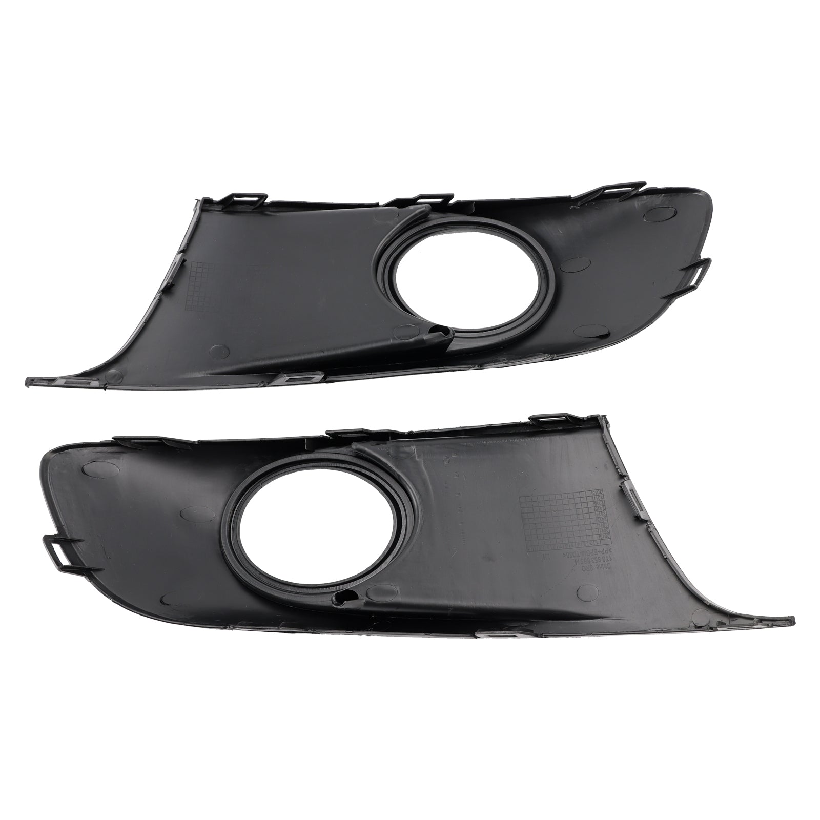 2011-2015 Volkswagen VW Caddy Touran 2 STUKS Bumper Mistlamp Lamp Trim Covers Grill Chroom