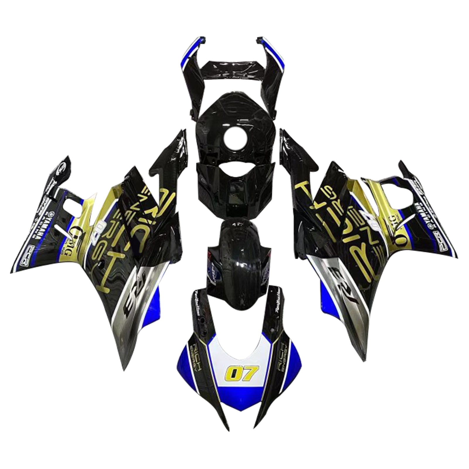 2022-2023 Yamaha YZF-R3 R25 Injection Fairing Kit Bodywork Plastic ABS