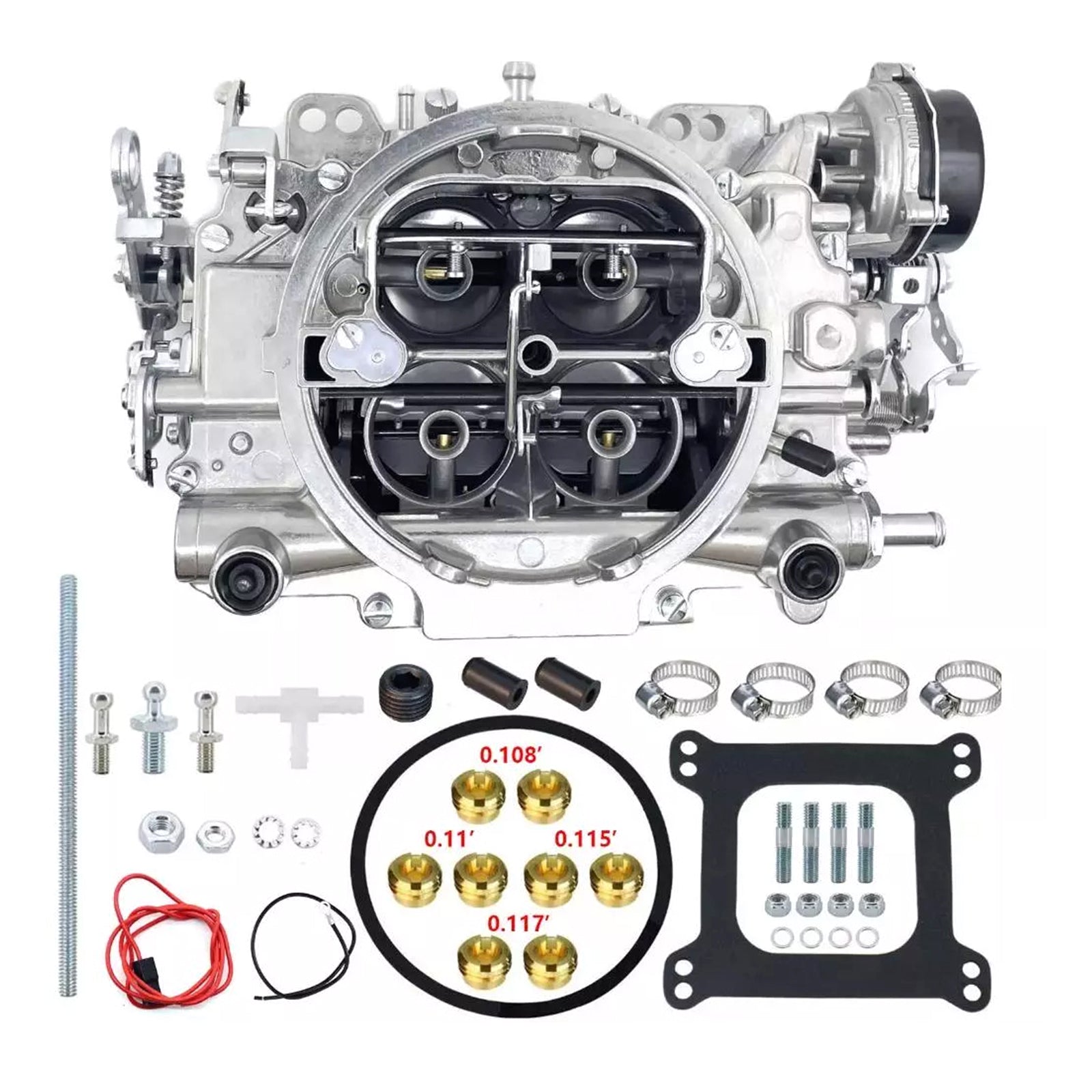 4 Barrel Carburetor For Edelbrock 1411 Performer 750 CFM Electric Choke