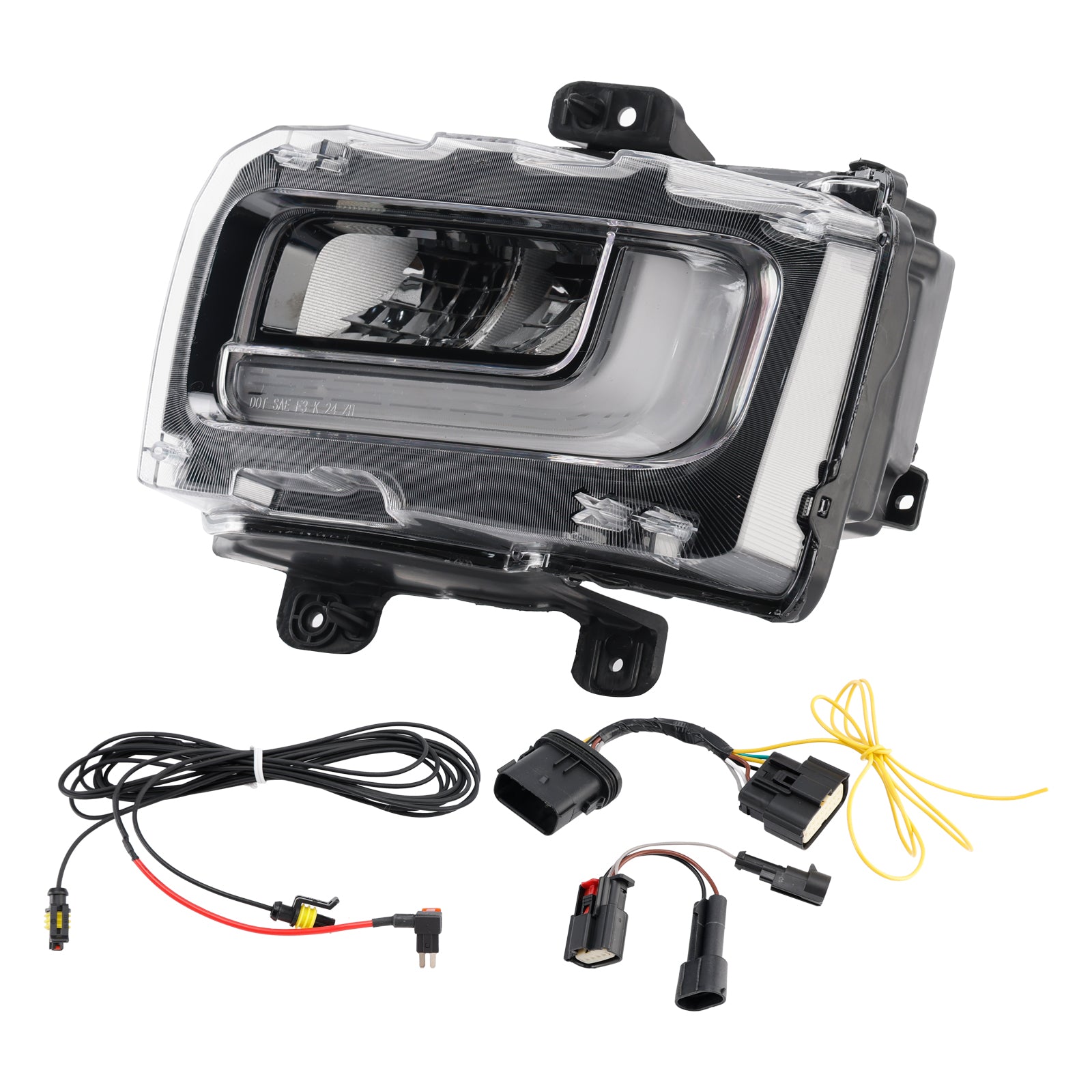Feu antibrouillard avant LED gauche pour Ford F150 2024 – 2025, RL3415A254AC RL3Z15201A