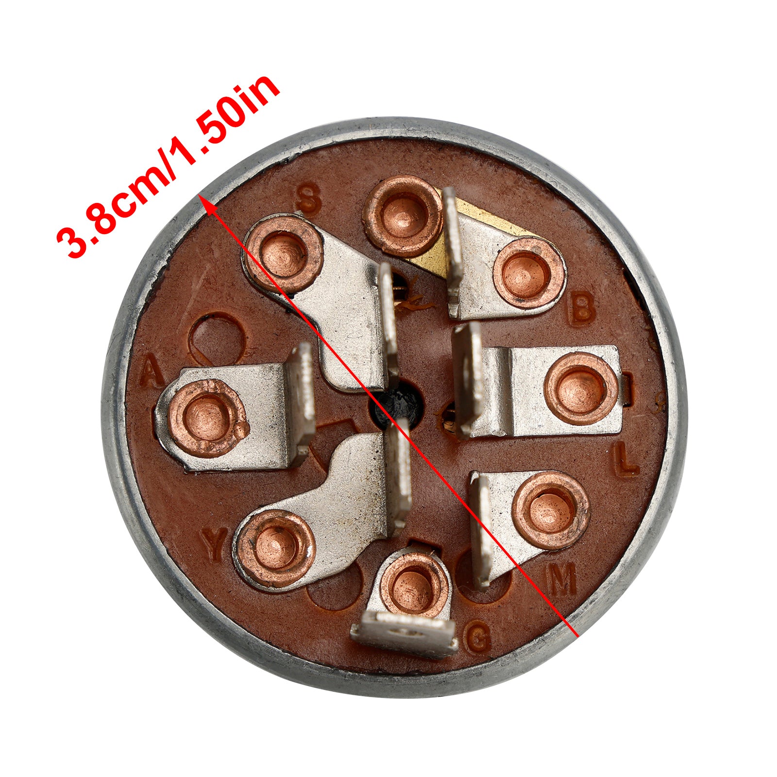 33-383 Ignition Switch With Keys Compatible With Murray 092556 140301 7 Post