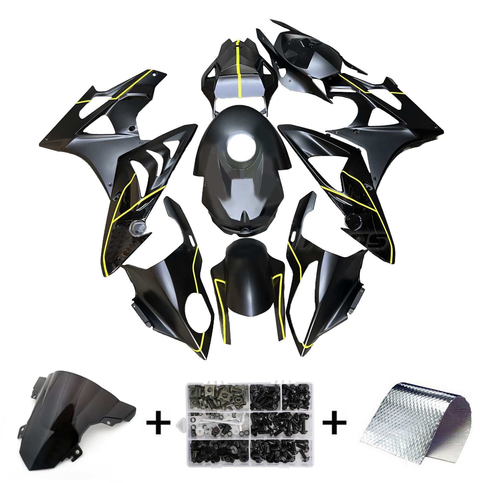 2015-2016 BMW S1000RR vstrekovacia kapotážová súprava Kodework plast ABS