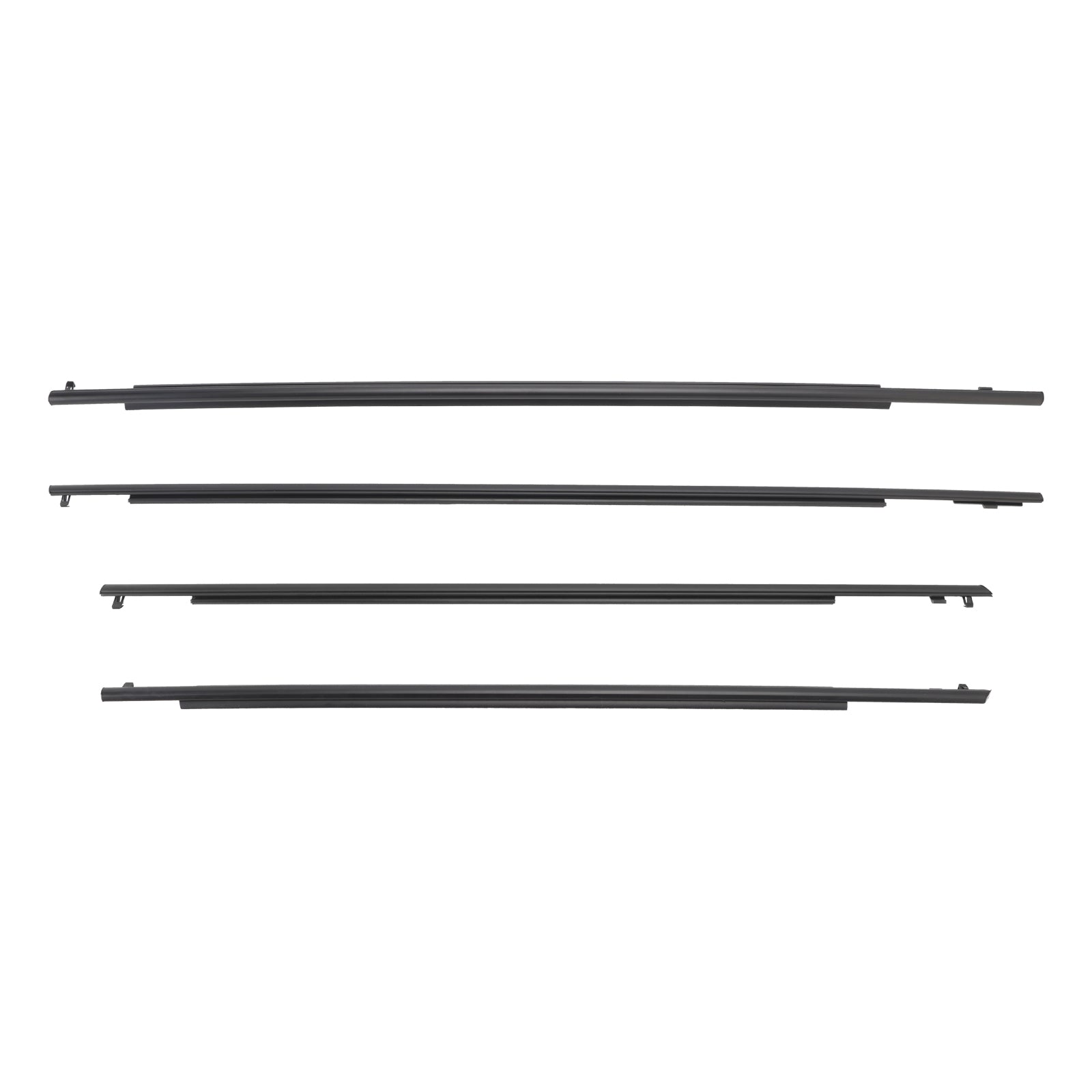 2010-2015 Toyota Prius 4st Dörrglasbälte yttre gjutning Weatherstrip