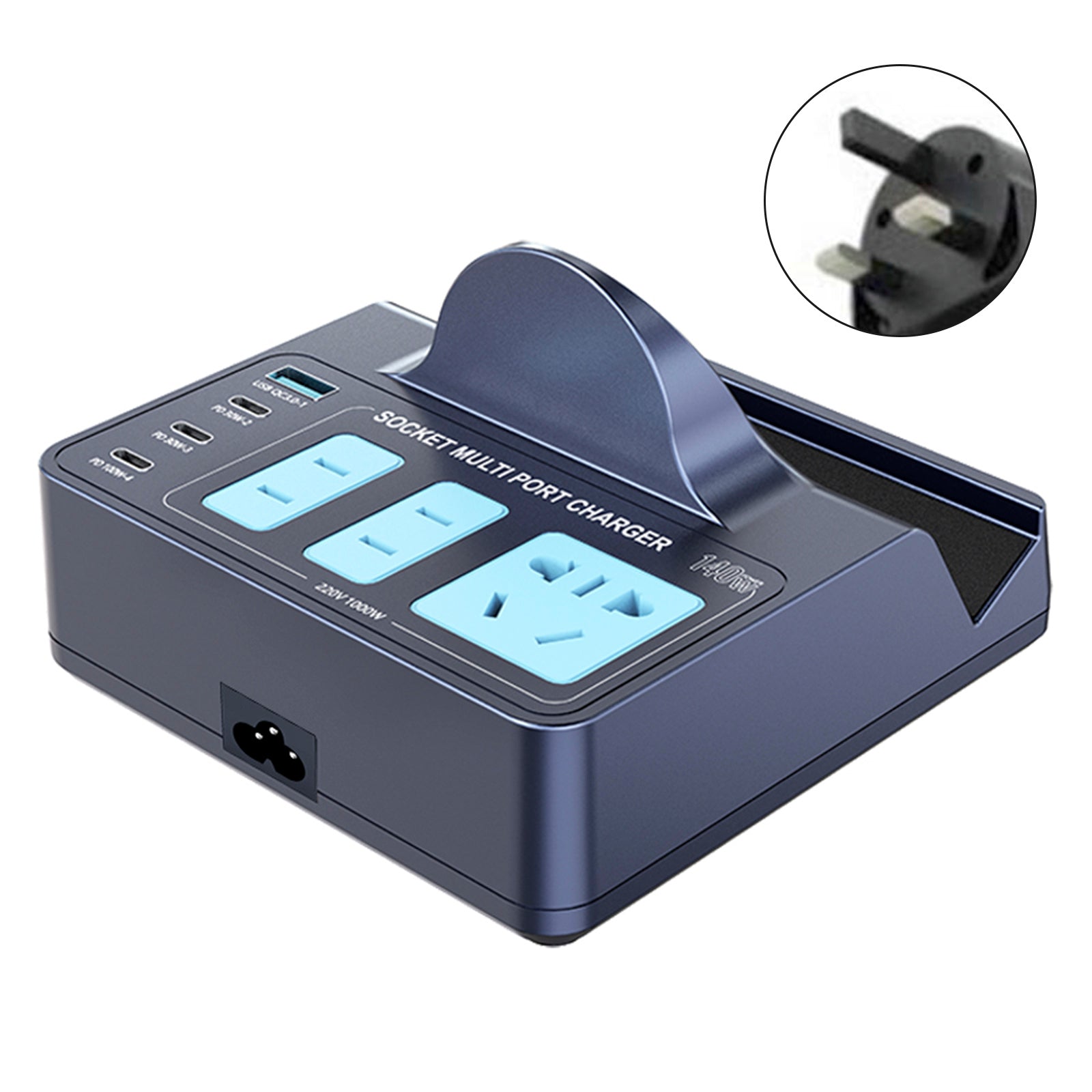 140W Smart Wireless Fast Charge Socket High Power PD100W Notatbok QC lading