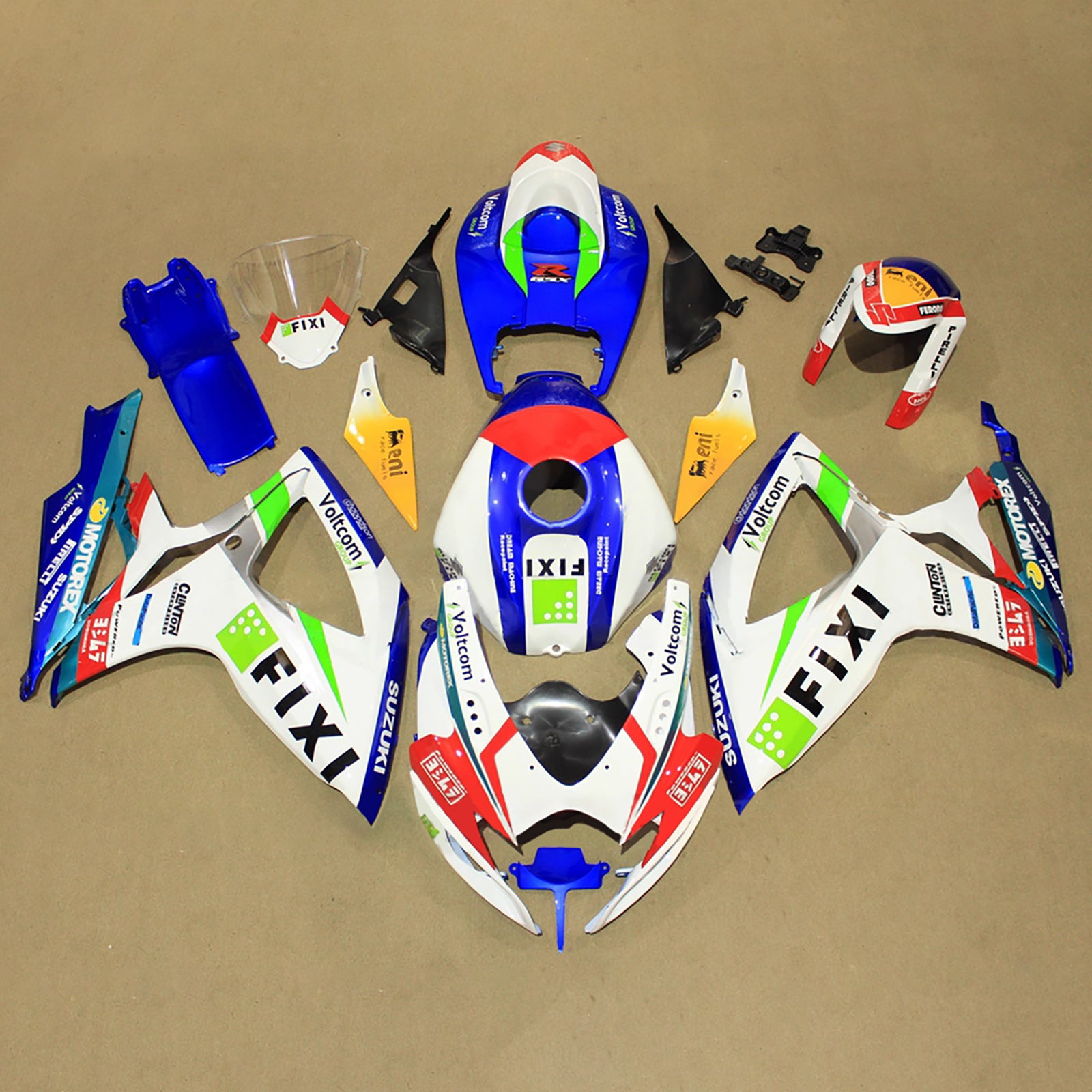 Injection Fairing Kit Bodywork Plastic ABS For Suzuki GSXR 600/750 2006-2007 K6