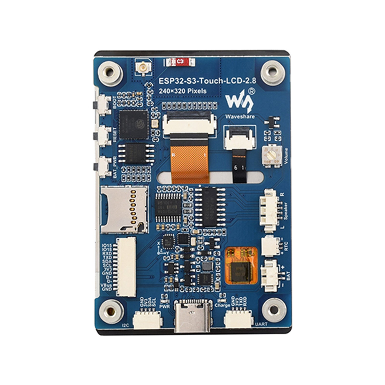 ESP32-S3 ontwikkelingsbord 2,8-inch capacitief touchscreen SPI-interface LVGL