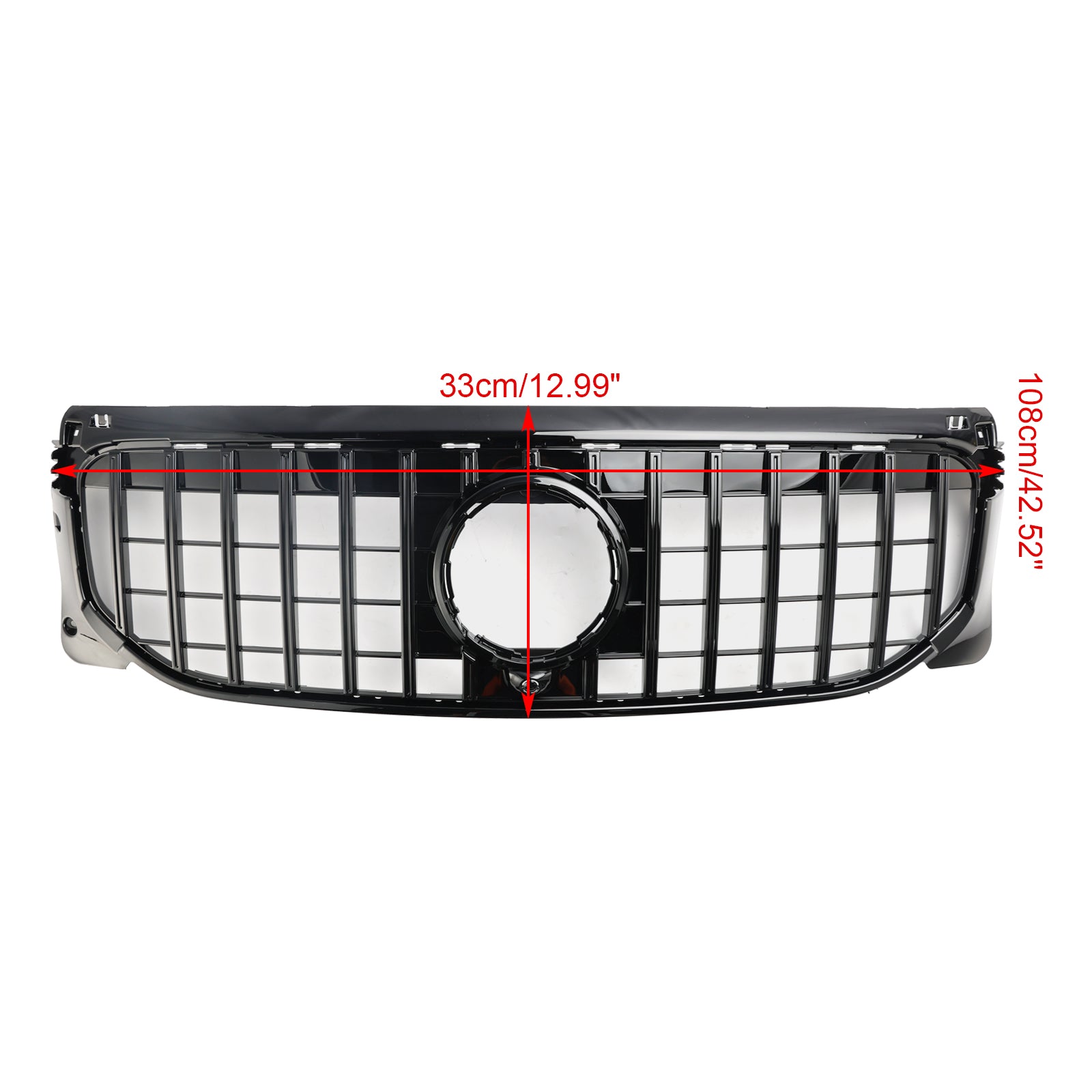 2020-2023 Mercedes Benz GLB X247 Gloss Black Front Bumper Grill Grill