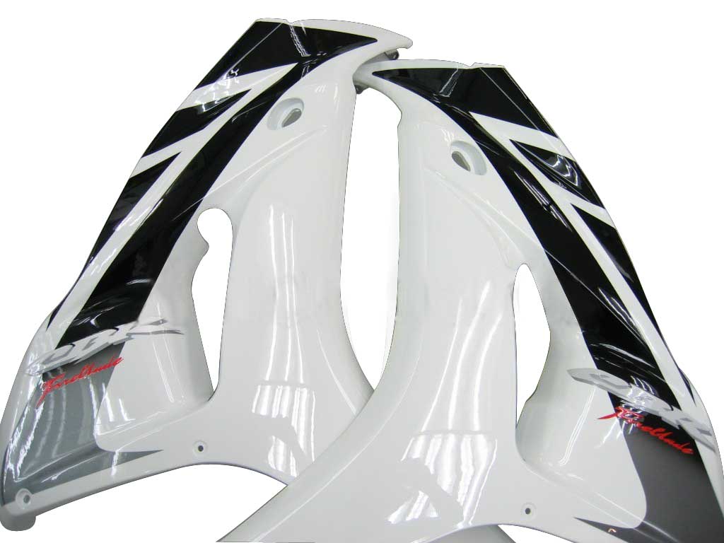 2006-2007 Honda CBR 1000 RR White and Black CBR Racin Fairing Generic