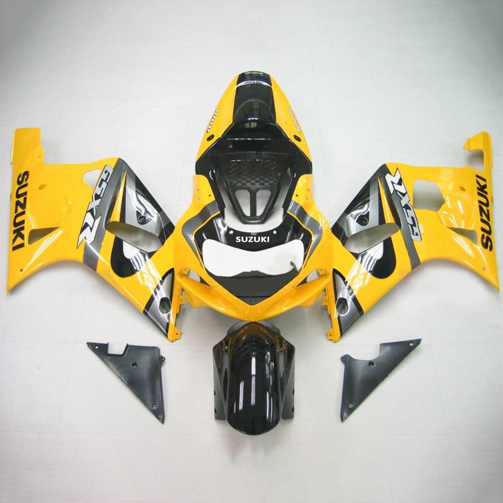 2000-2002 Suzuki GSXR1000 K1 K2 Kit de carénage injection AMOTOPART BORDWORD PLASTIQUE ABS # 115