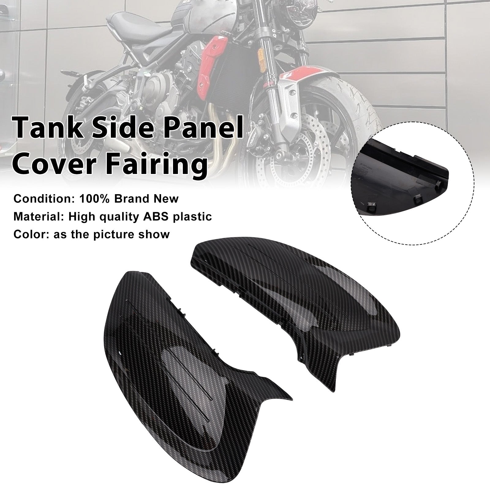 Tank Side Cover Panel Fairing For Trident 660 2022-2025