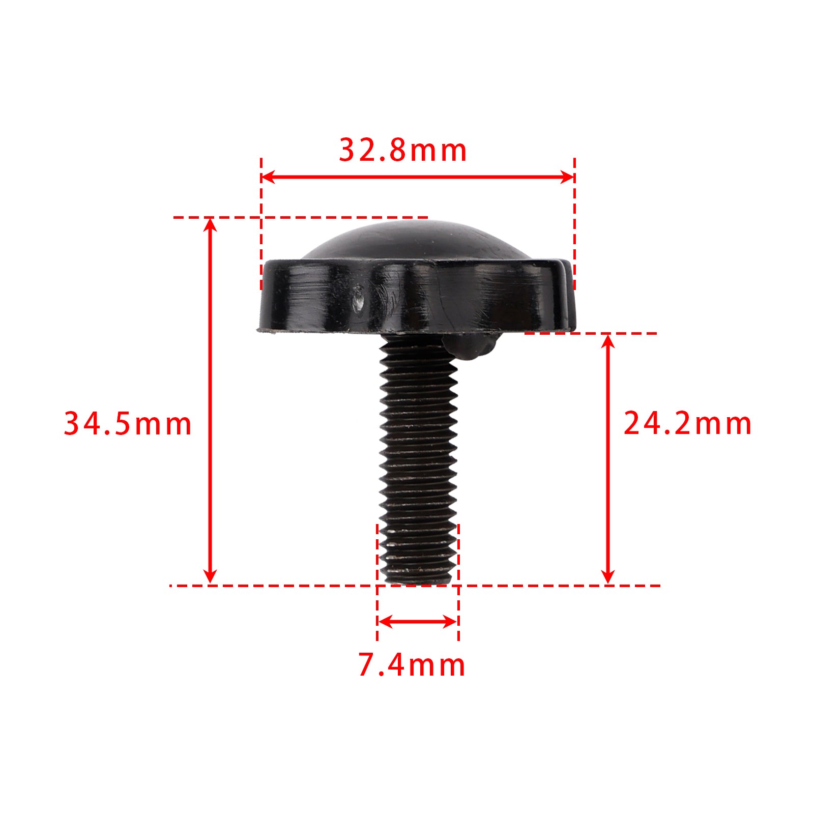 4 stuks zadeltasslot montage diefstalafschrikmiddel bouten schroeven voor touring 1993-2018