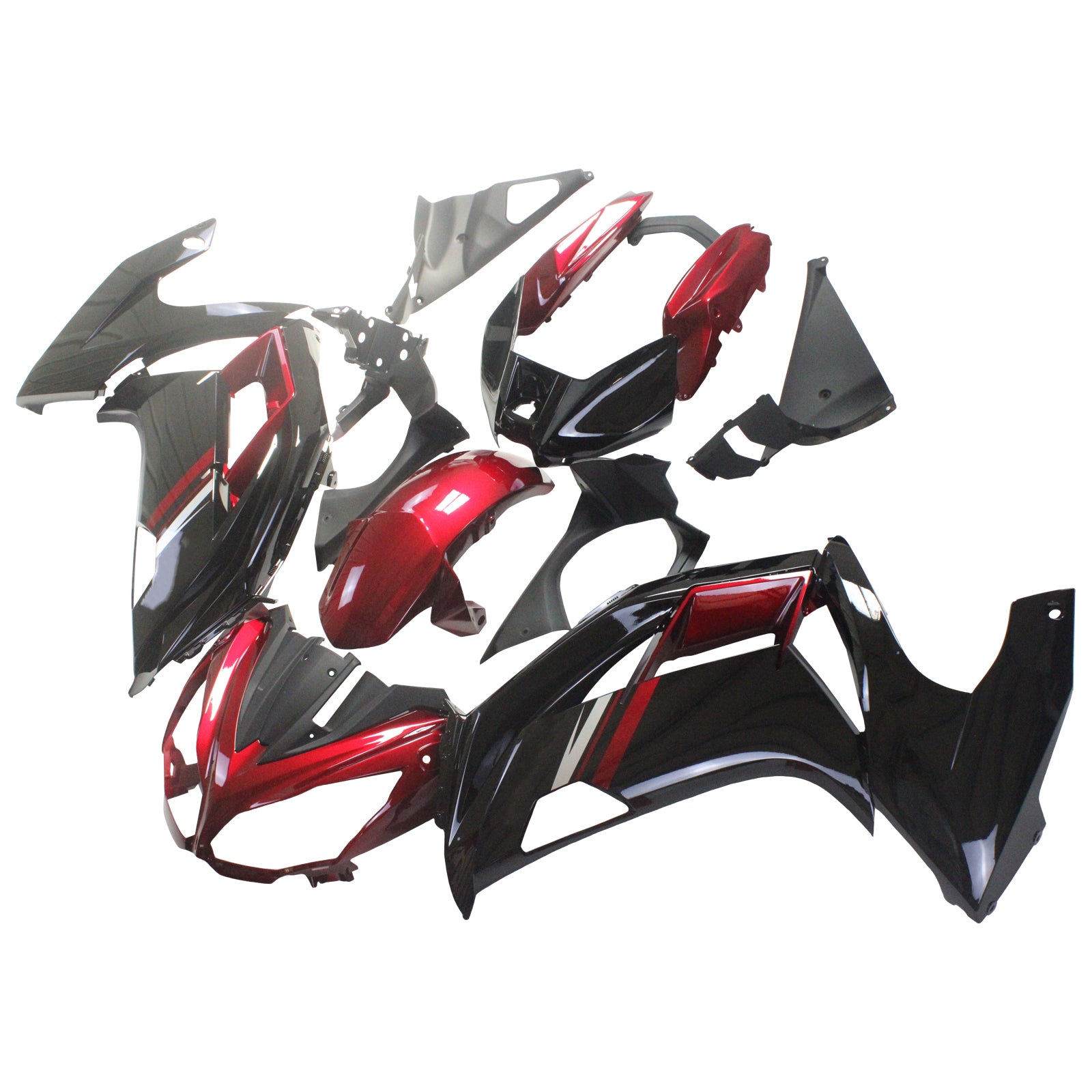 Injection Fairing Kit Bodywork Plastic ABS fit For Kawasaki ER6F Ninja650 2012-2016