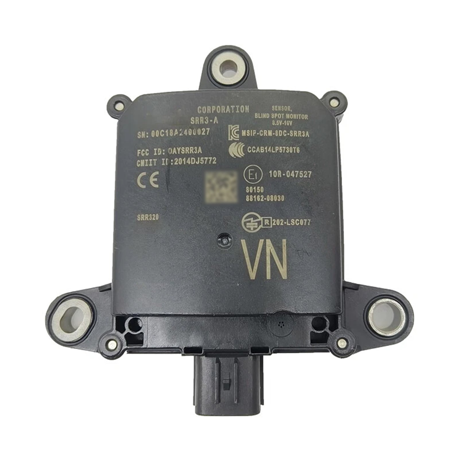 Rear Blind Spot Radar Sensor Module 88162-08030 For Toyota Sienna 2010-2020