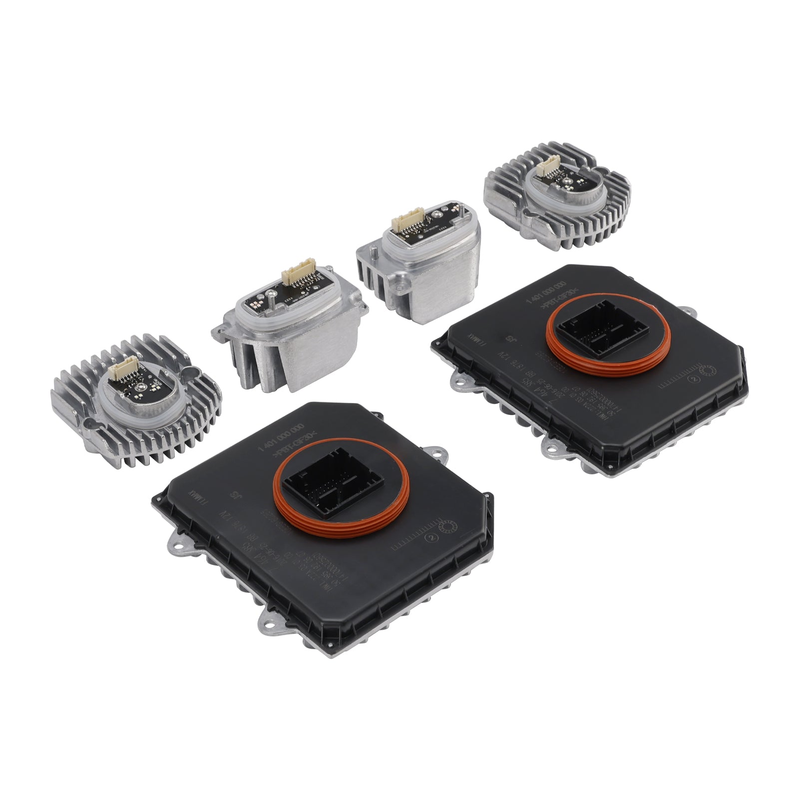 01/2016-12/2019BMW 5' F90 M5 6PCS Adaptieve LED Koplamp Richtingaanwijzer DRL Module 63117463515 7463515